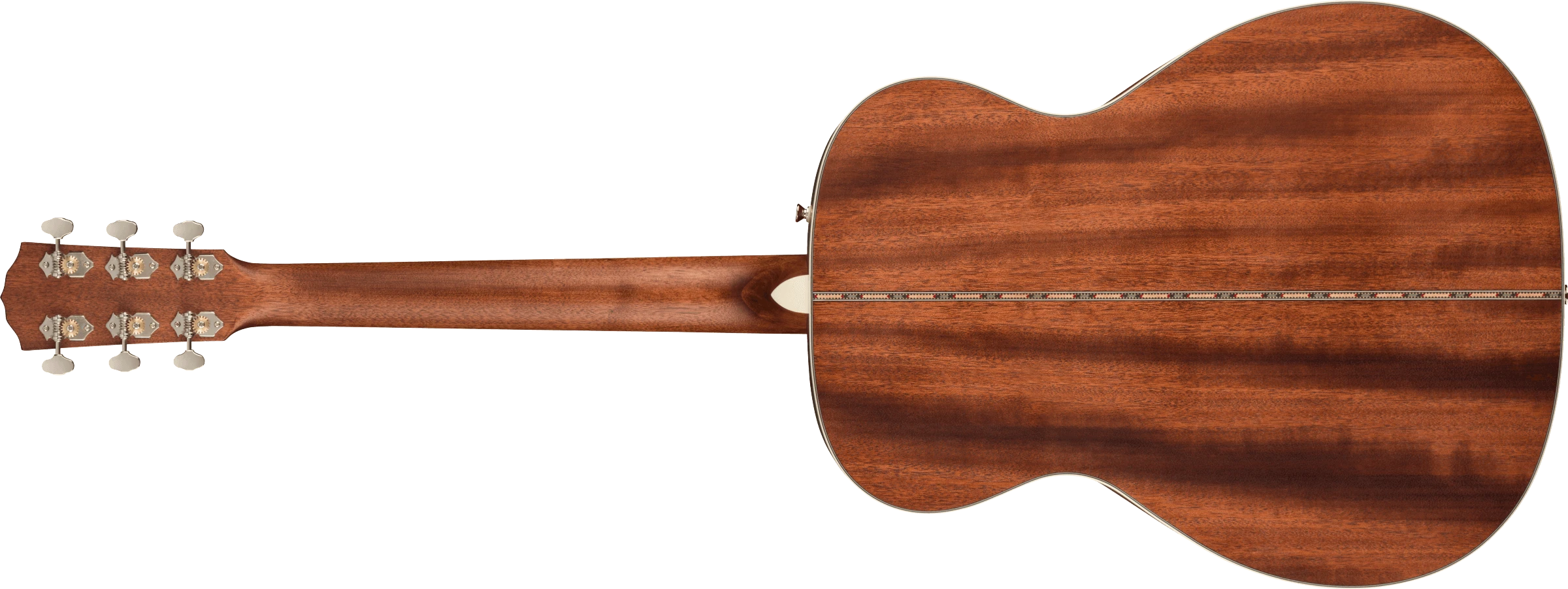 Fender® PO-220E Orchestra, All Mahogany, Ovangkol Fingerboard, Aged Cognac Burst