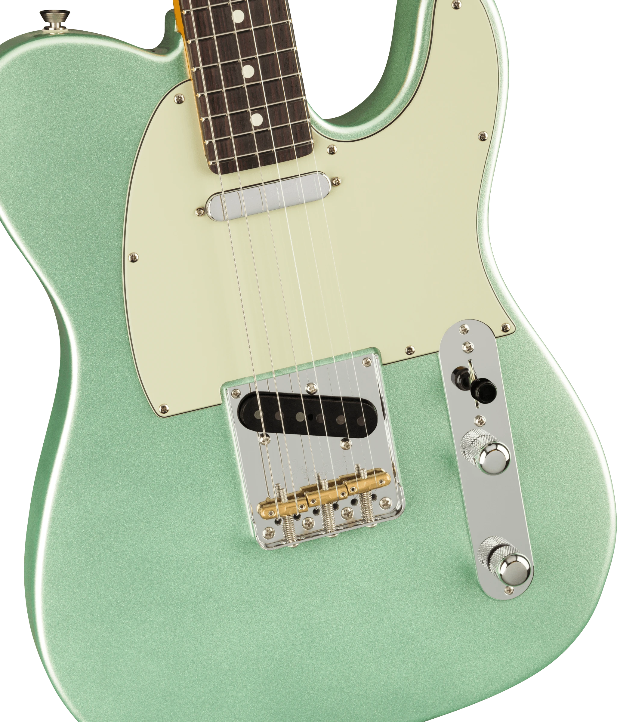 Fender® American Professional II Telecaster®, Rosewood Fingerboard, Mystic Surf Green