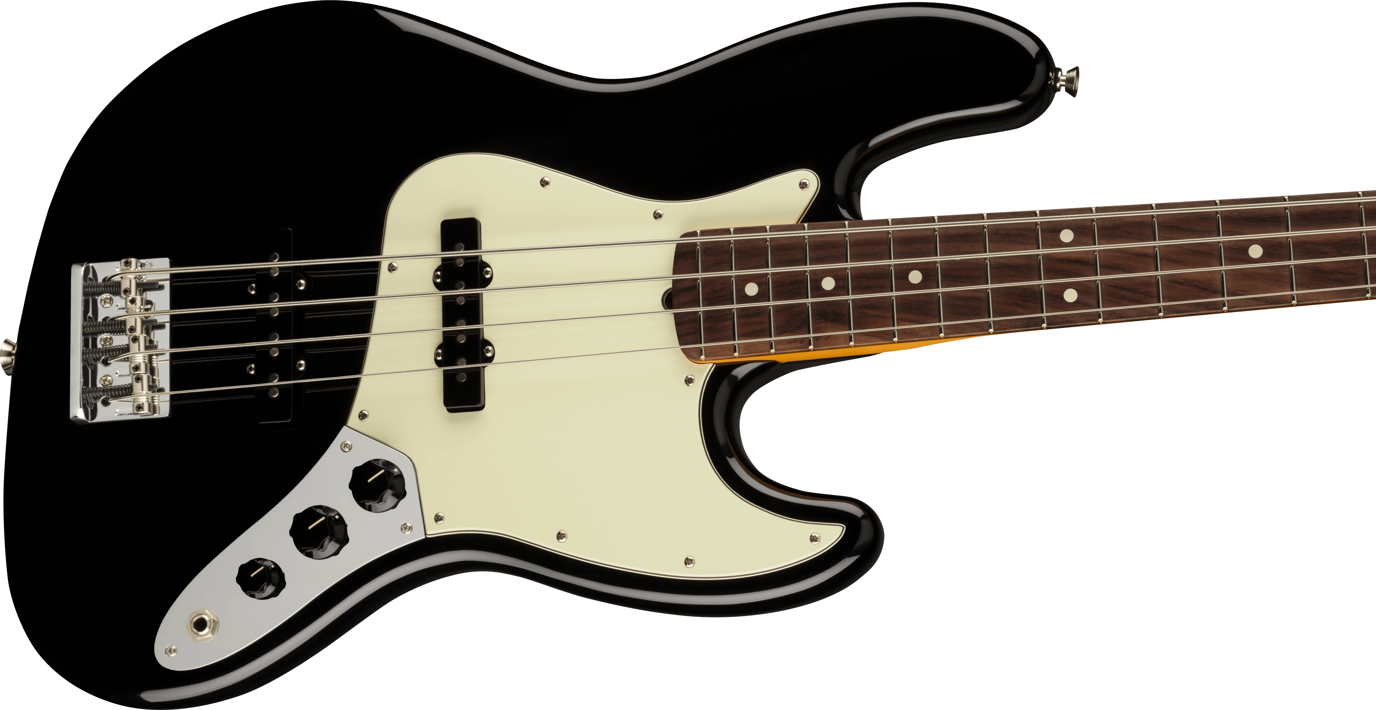 Fender® American Professional II Jazz Bass®, Rosewood Fingerboard, Black