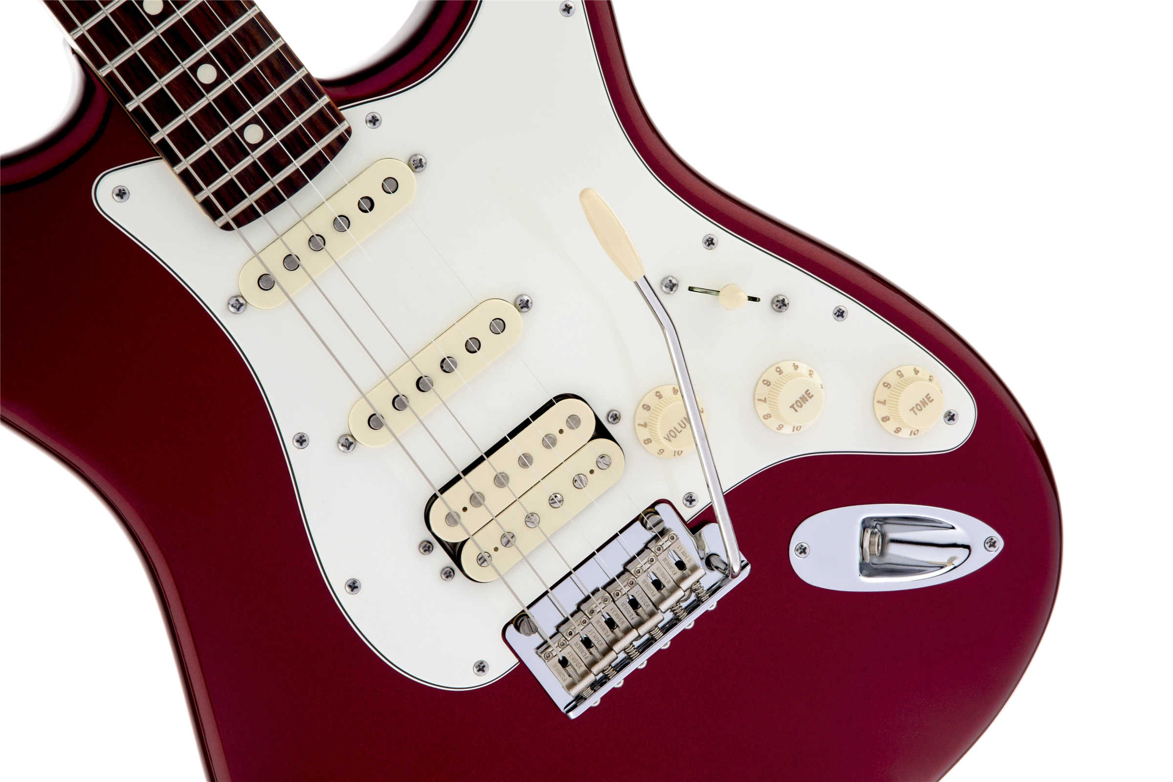 Fender® American Standard Stratocaster® HSS, Rosewood Fingerboard, Mystic Red