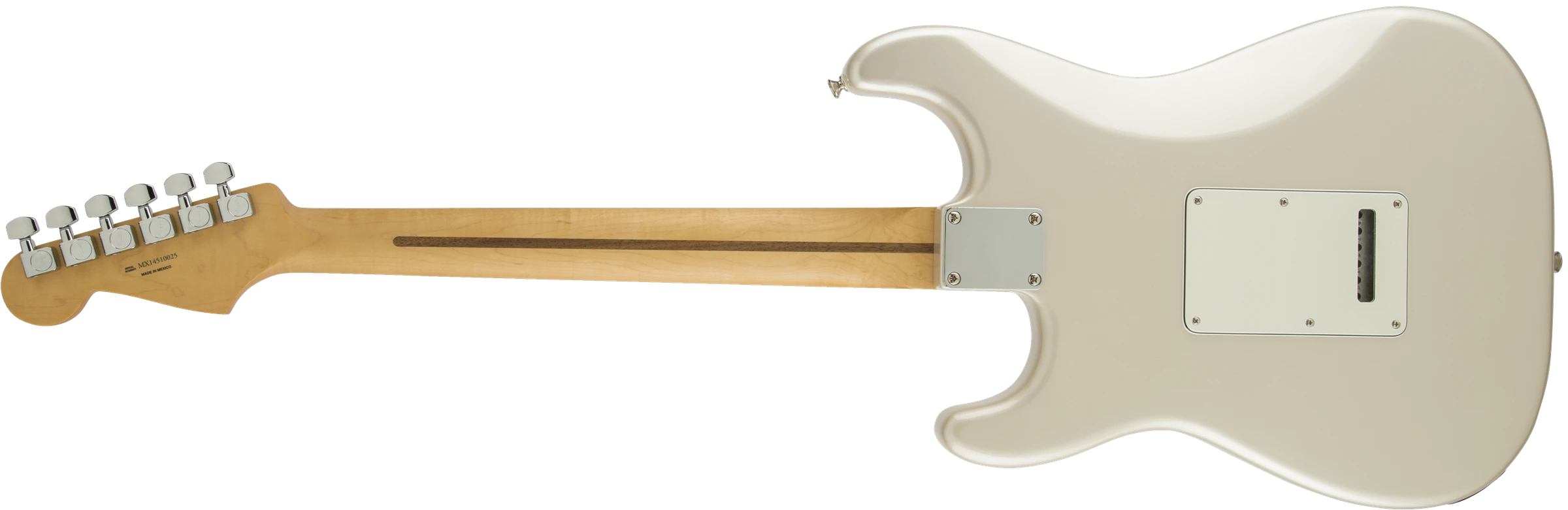 Fender® Deluxe Stratocaster® HSS with iOS Connectivity, Maple Fingerboard, Blizzard Pearl