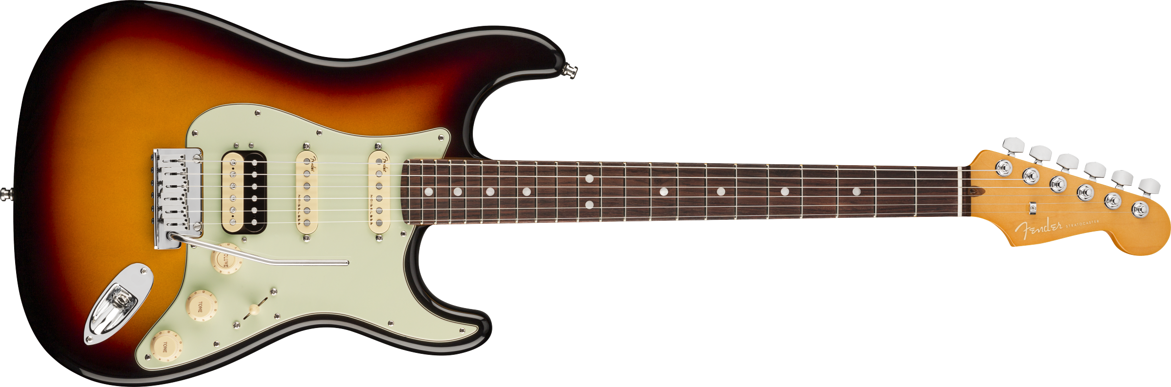 Fender® American Ultra Stratocaster® HSS, Rosewood Fingerboard, Ultraburst