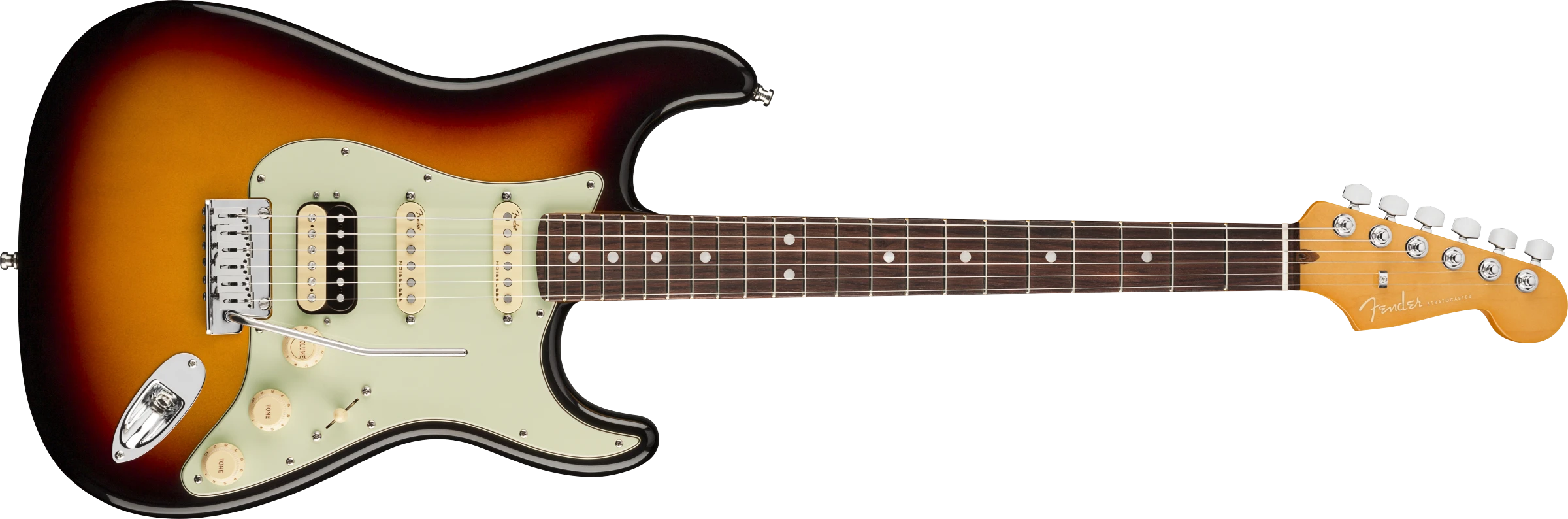 Fender® American Ultra Stratocaster® HSS, Rosewood Fingerboard, Ultraburst