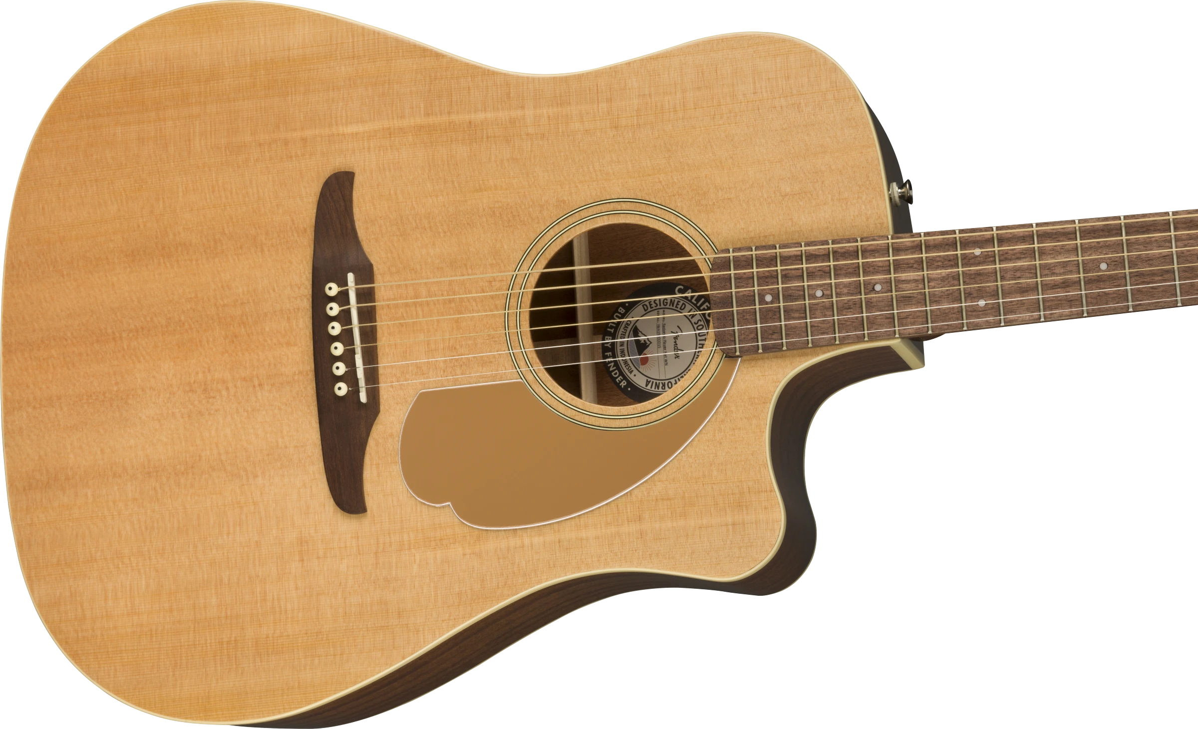 Fender® Redondo Player, Walnut Fingerboard, Natural