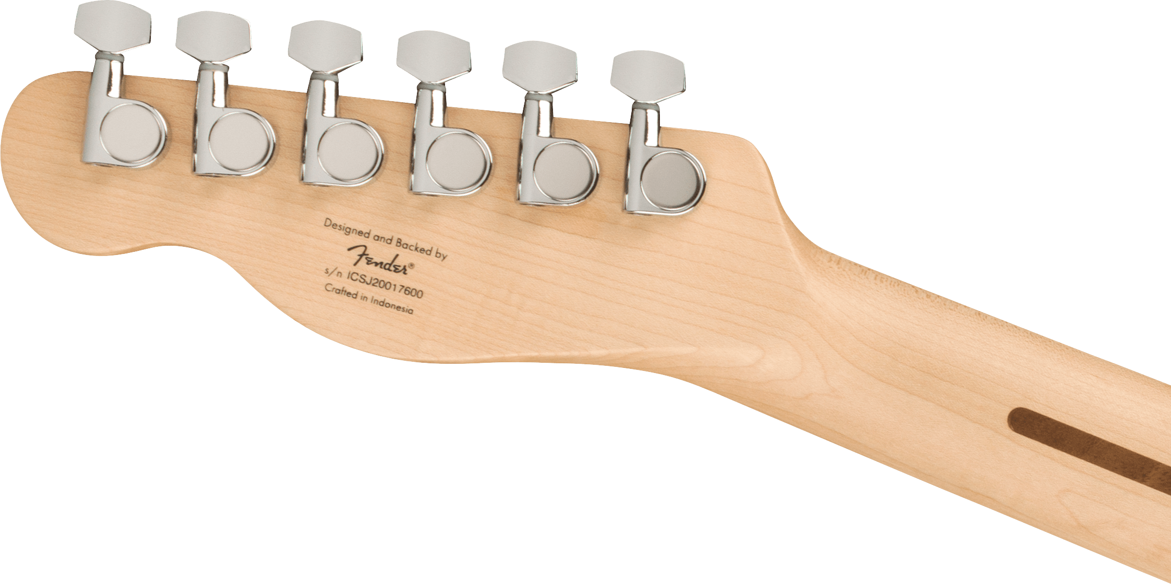 Squier® Affinity Series® Telecaster®, Maple Fingerboard, Black Pickguard, Butterscotch Blonde