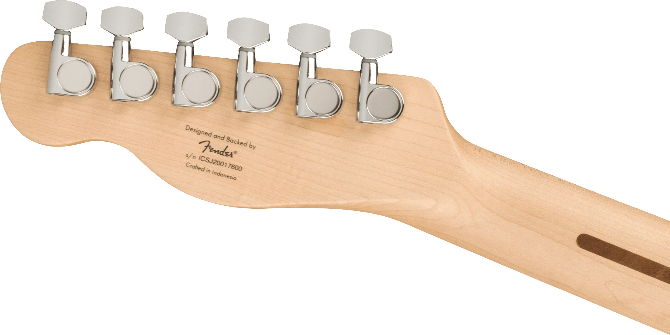 Squier® Affinity Series® Telecaster®, Maple Fingerboard, Black Pickguard, Butterscotch Blonde