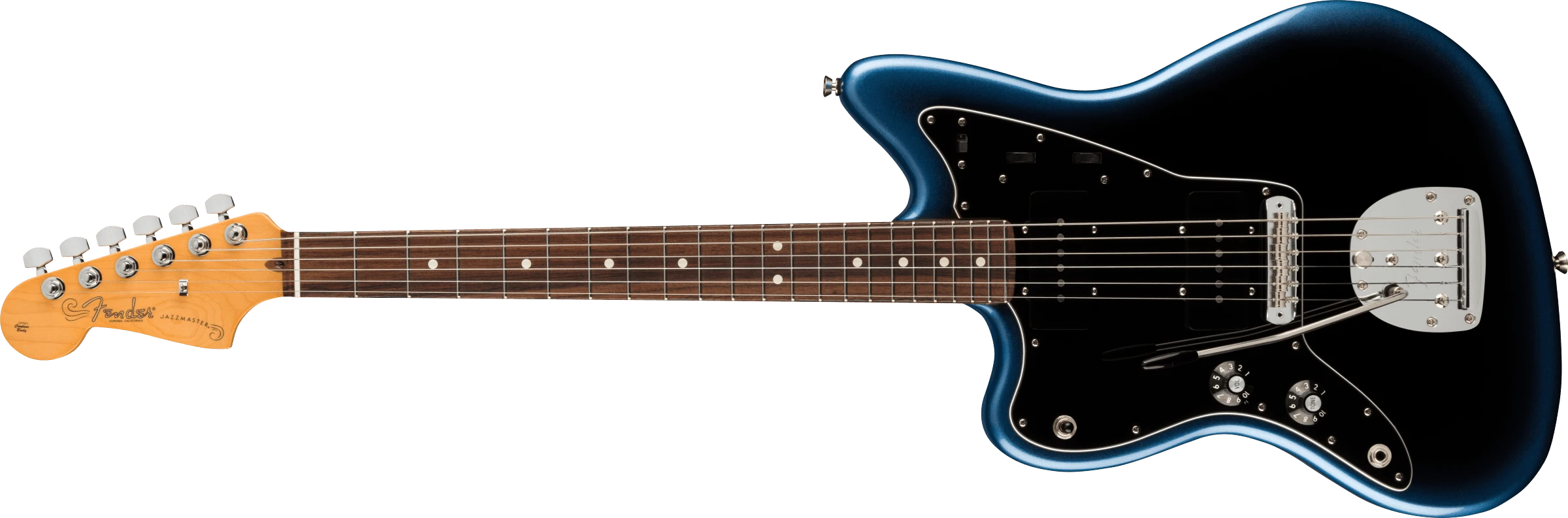 Fender® American Professional II Jazzmaster® Left-Hand, Rosewood Fingerboard, Dark Night
