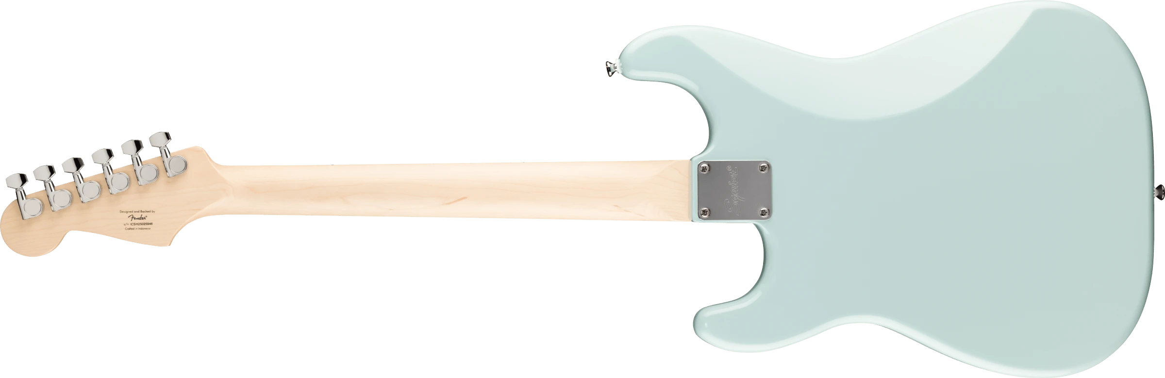 Squier® Squier Sonic® Stratocaster® HT H, Maple Fingerboard, White Pickguard, Sonic Blue