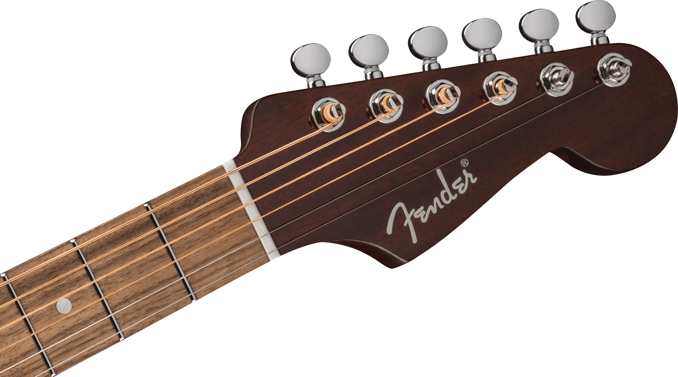 Fender® California Deluxe Redondo™ Jr. E, Walnut Fingerboard, Honey Sunburst