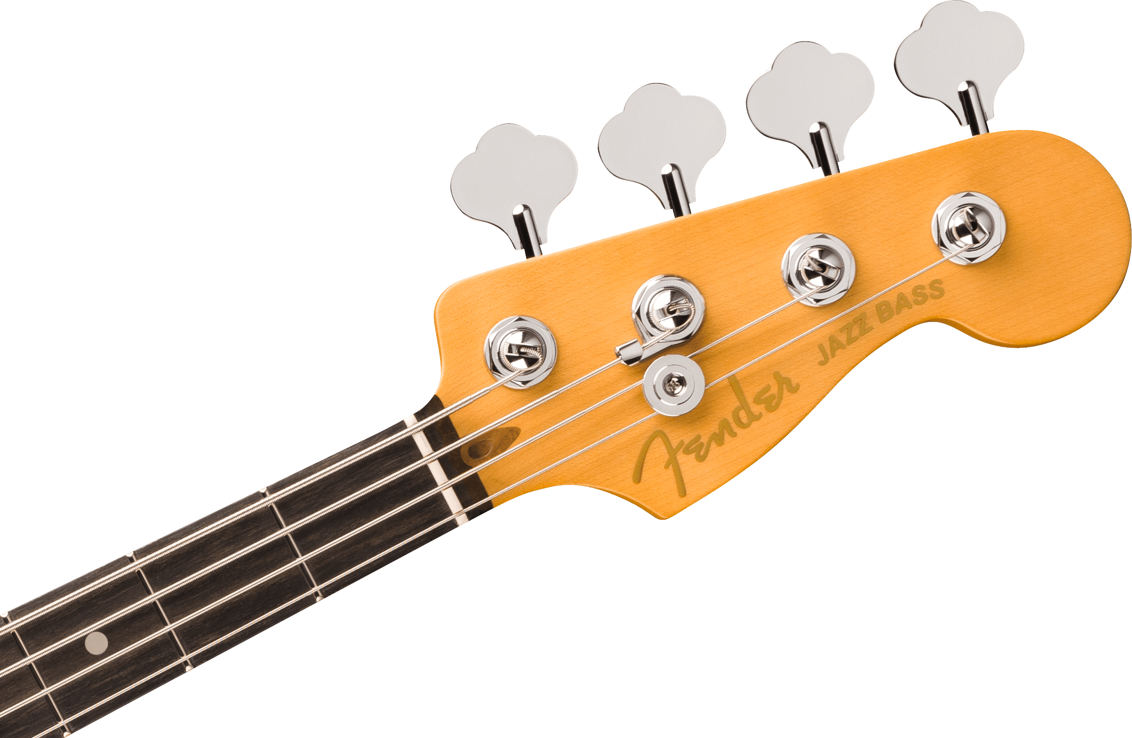 Fender® American Ultra II Jazz Bass®, Ebony Fingerboard, Texas Tea