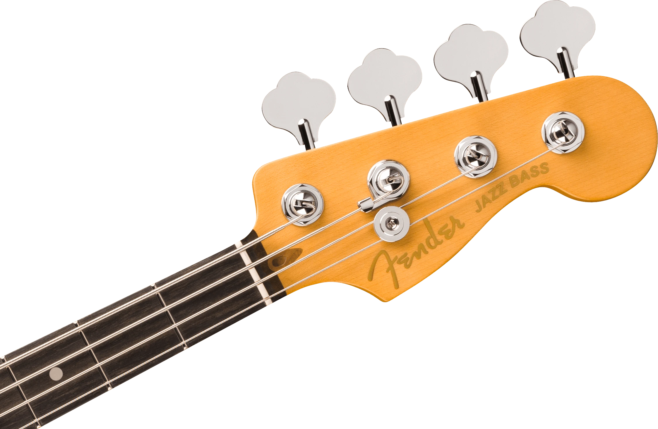 Fender® American Ultra II Jazz Bass®, Ebony Fingerboard, Texas Tea