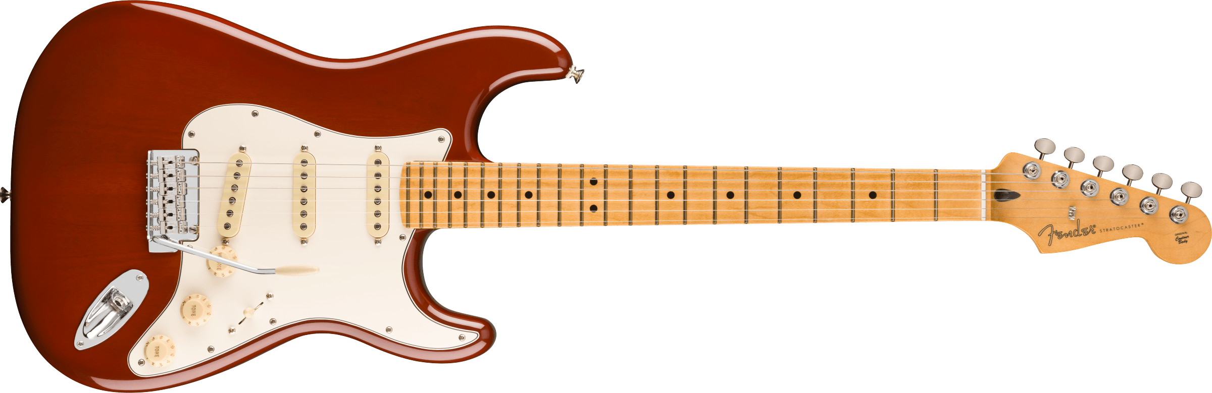Fender® Player II Stratocaster®, Maple Fingerboard, Transparent Mocha Burst