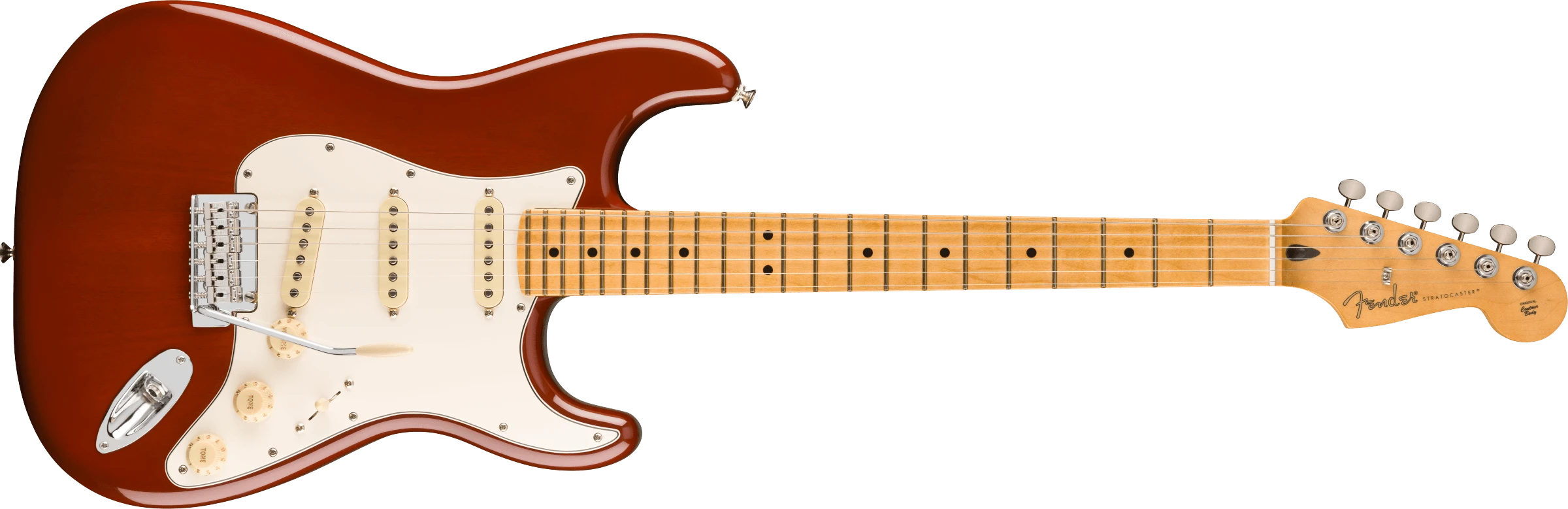 Fender® Player II Stratocaster®, Maple Fingerboard, Transparent Mocha Burst