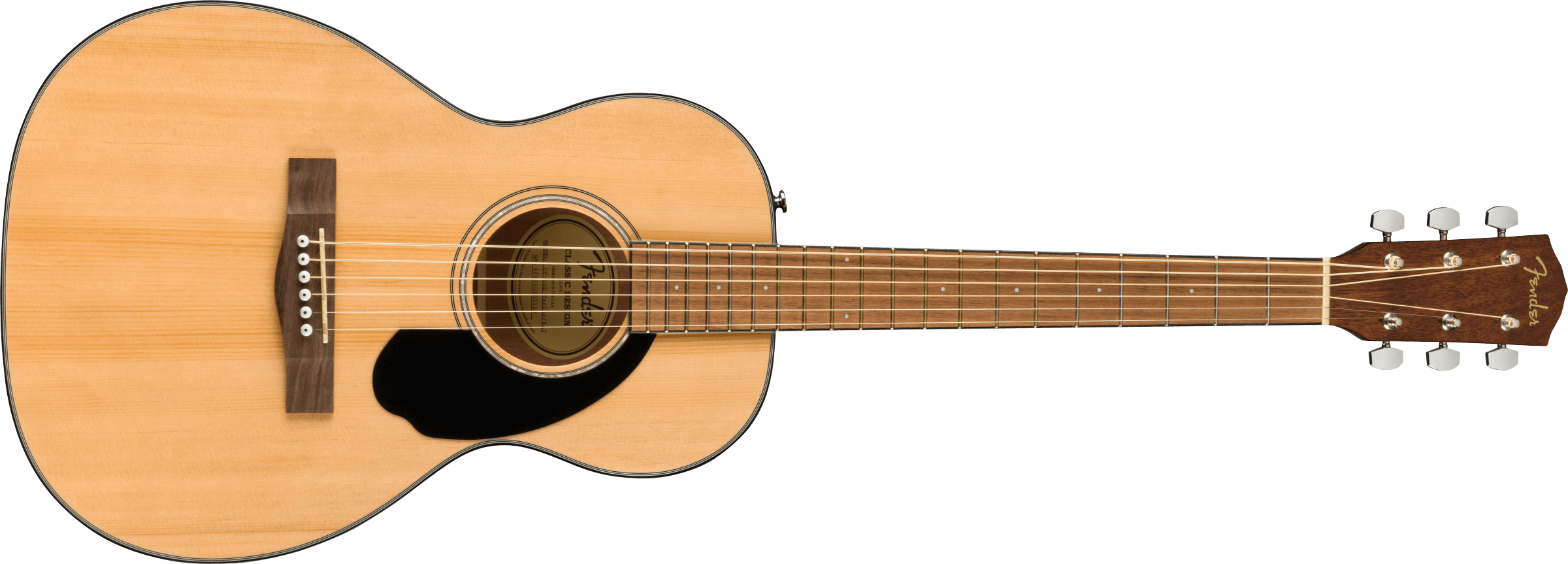 Fender® CP-60S Parlor, Walnut Fingerboard, Natural