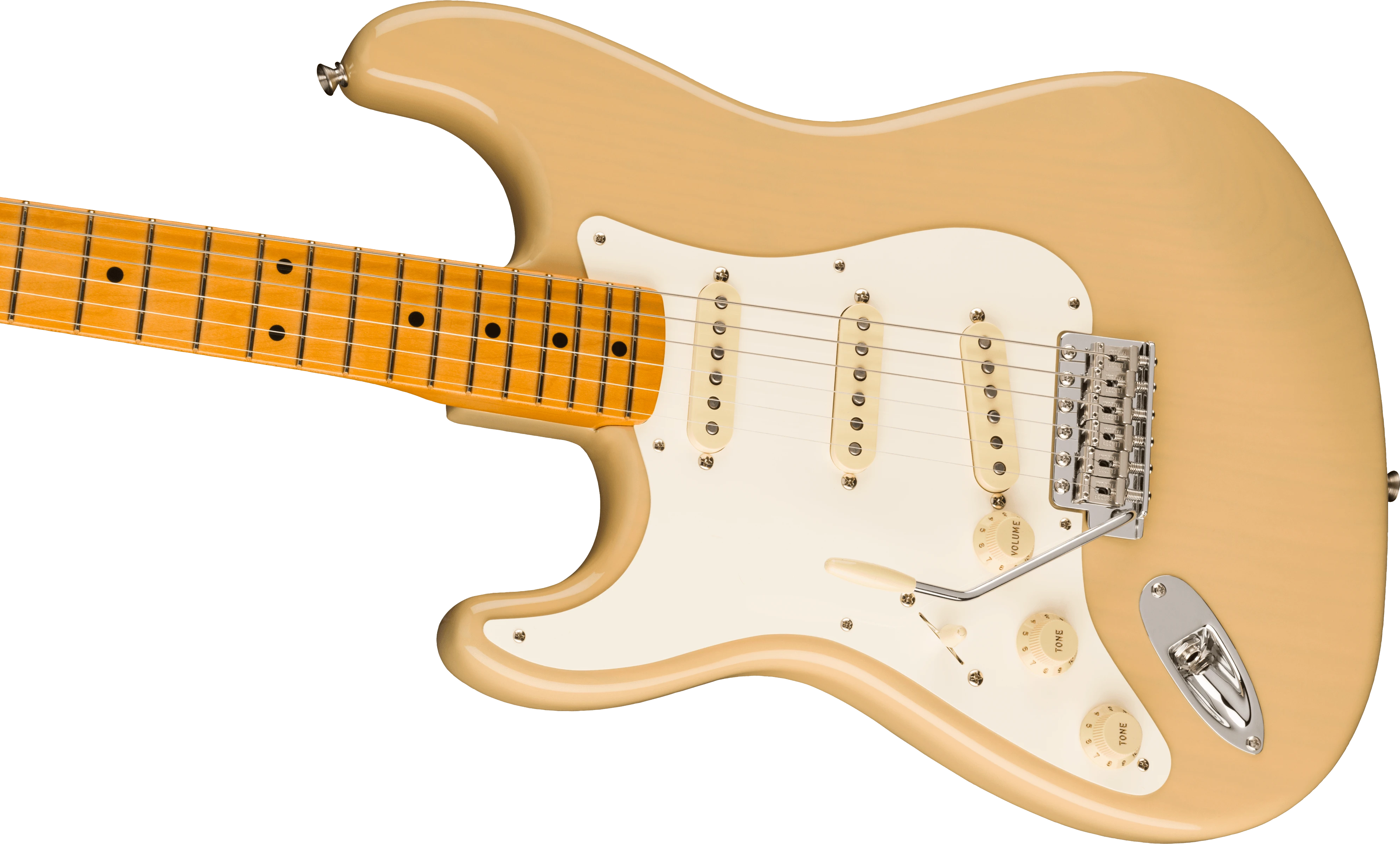 Fender® American Vintage II 1957 Stratocaster® Left-Hand, Maple Fingerboard, Vintage Blonde