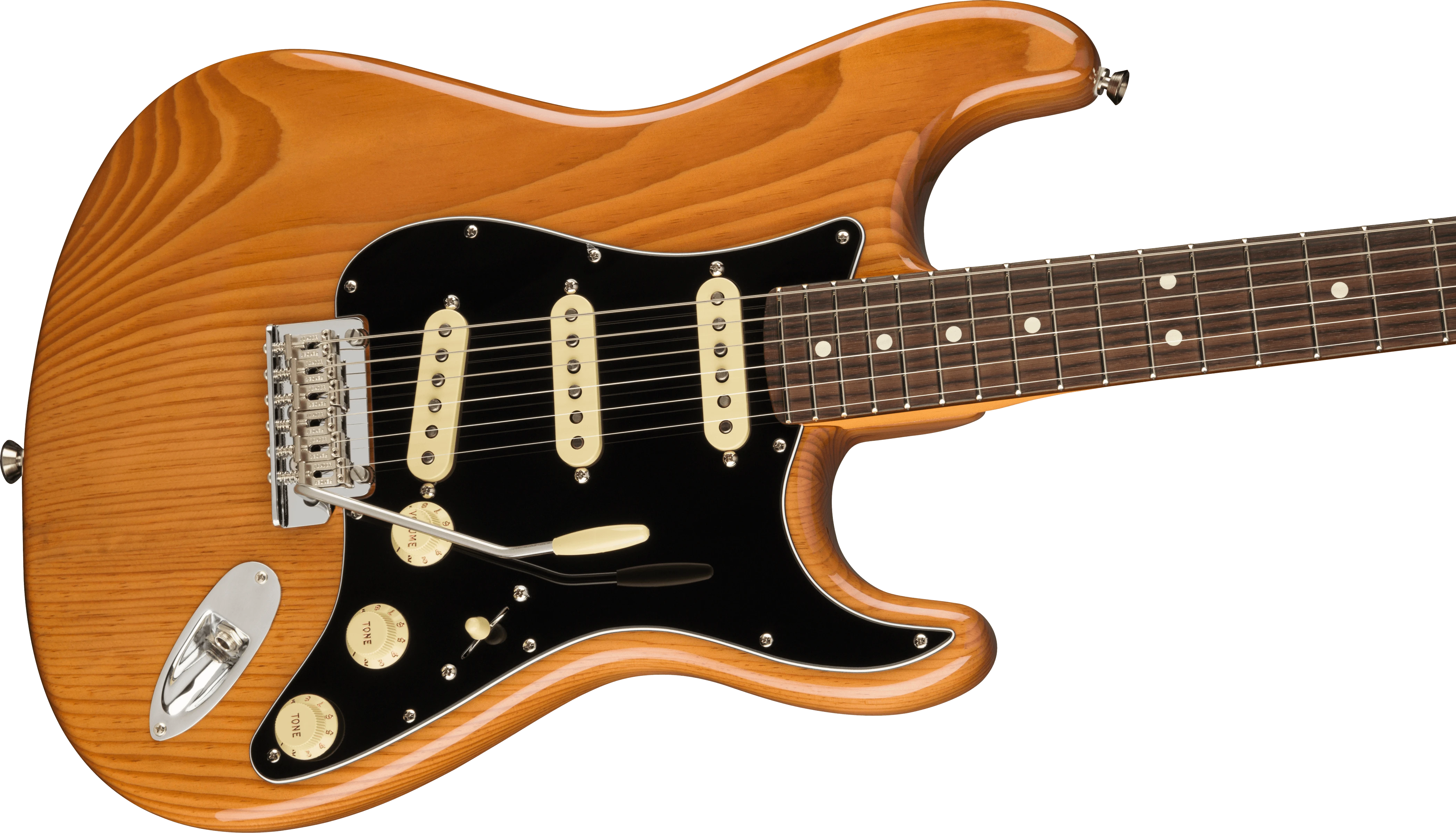 Fender® American Professional II Stratocaster®, Rosewood Fingerboard, Roasted Pine