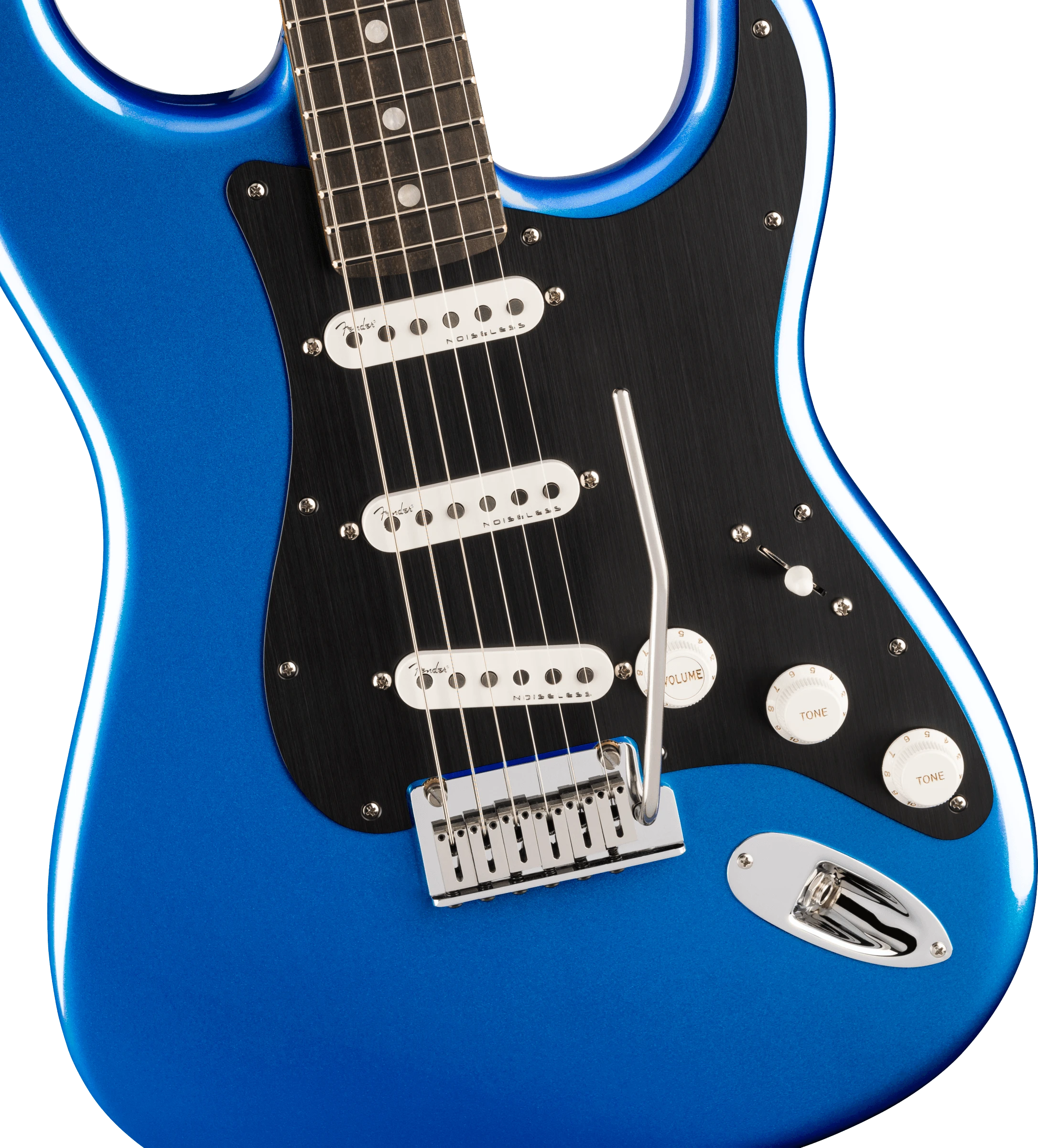 Fender® American Ultra II Stratocaster®, Ebony Fingerboard, Noble Blue