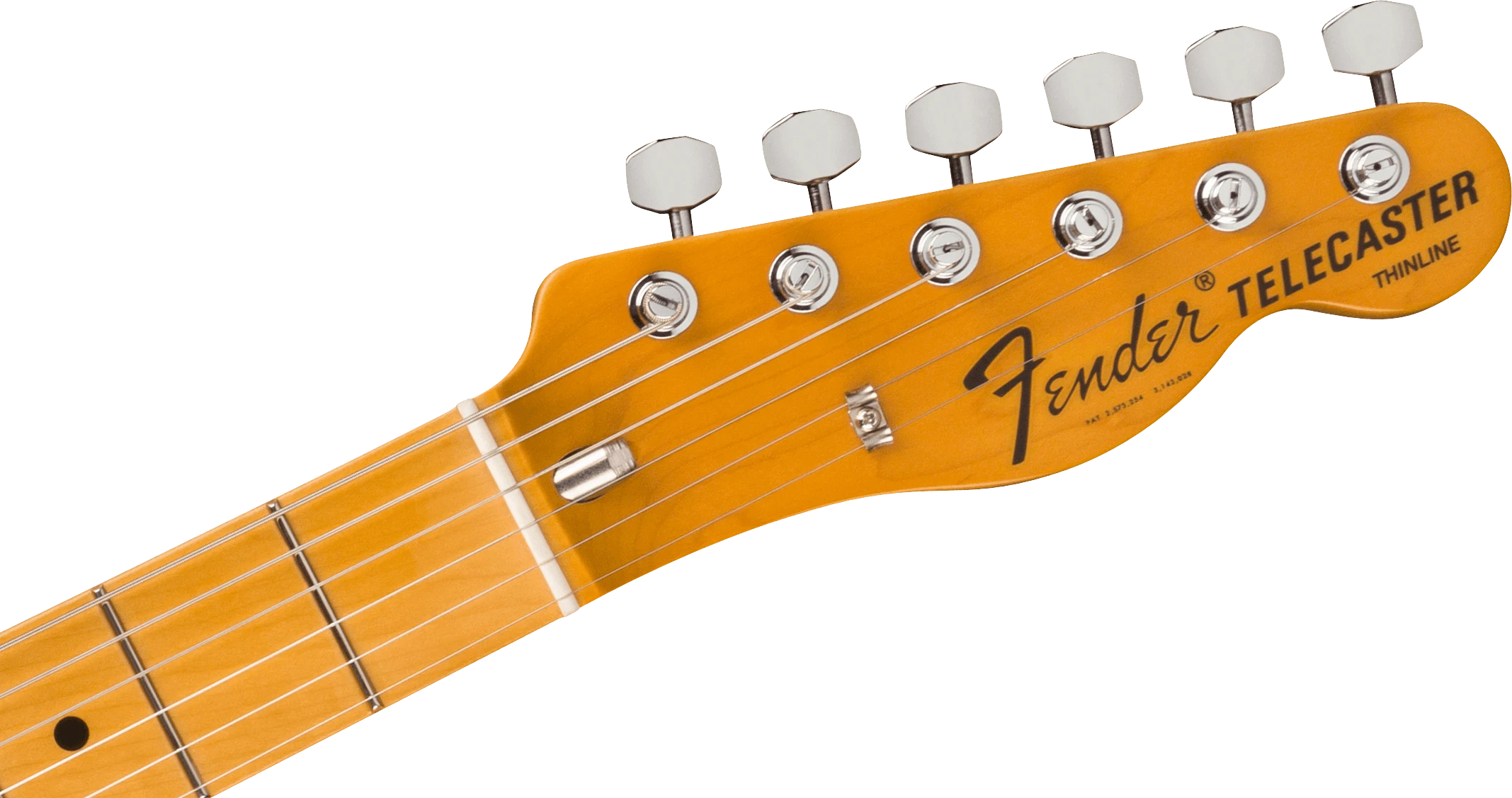 Fender® American Vintage II 1972 Telecaster® Thinline, Maple Fingerboard, 3-Color Sunburst