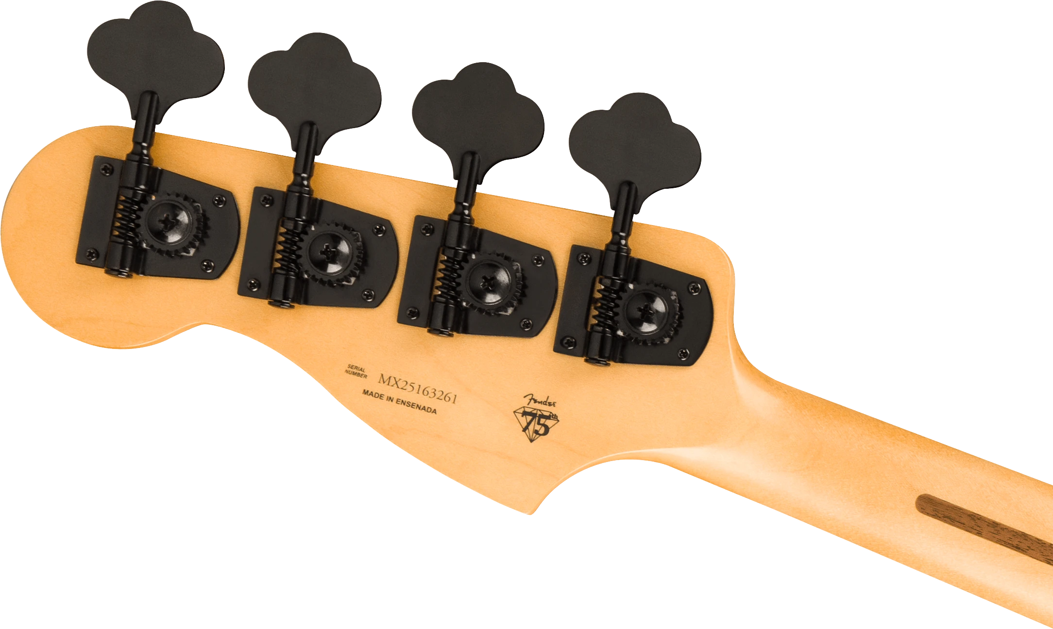 Fender® Limited Edition Player Fusion Precision Bass® HH, Ebony Fingerboard, Black