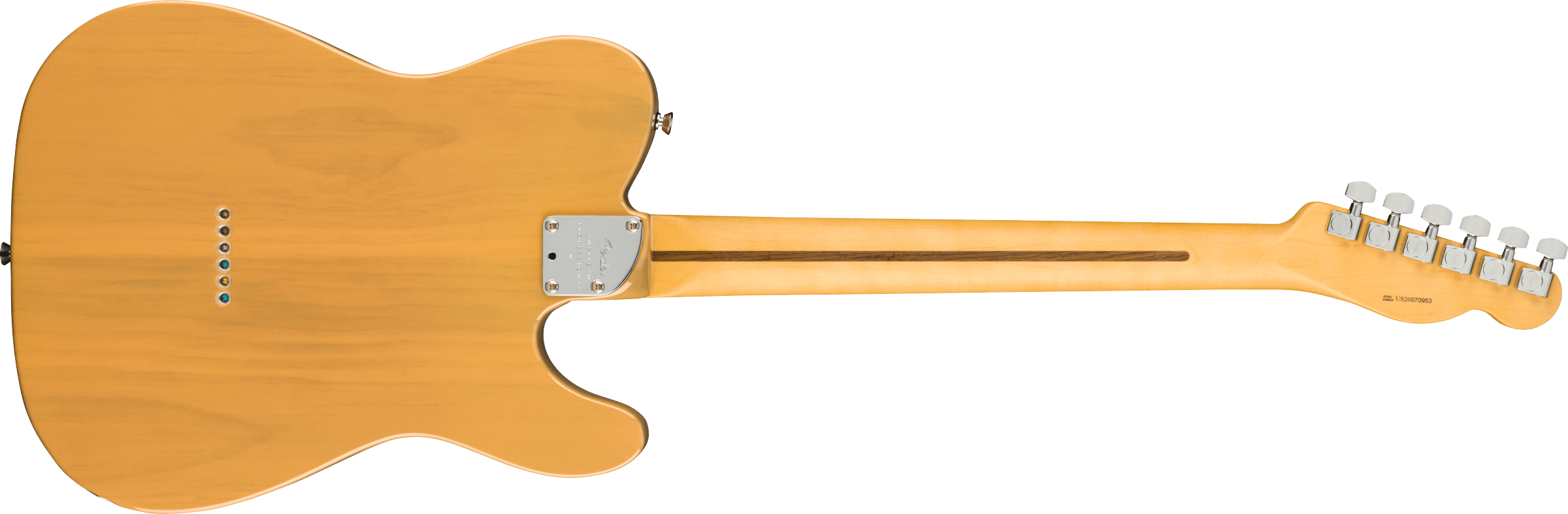 Fender® American Professional II Telecaster® Left-Hand, Maple Fingerboard, Butterscotch Blonde
