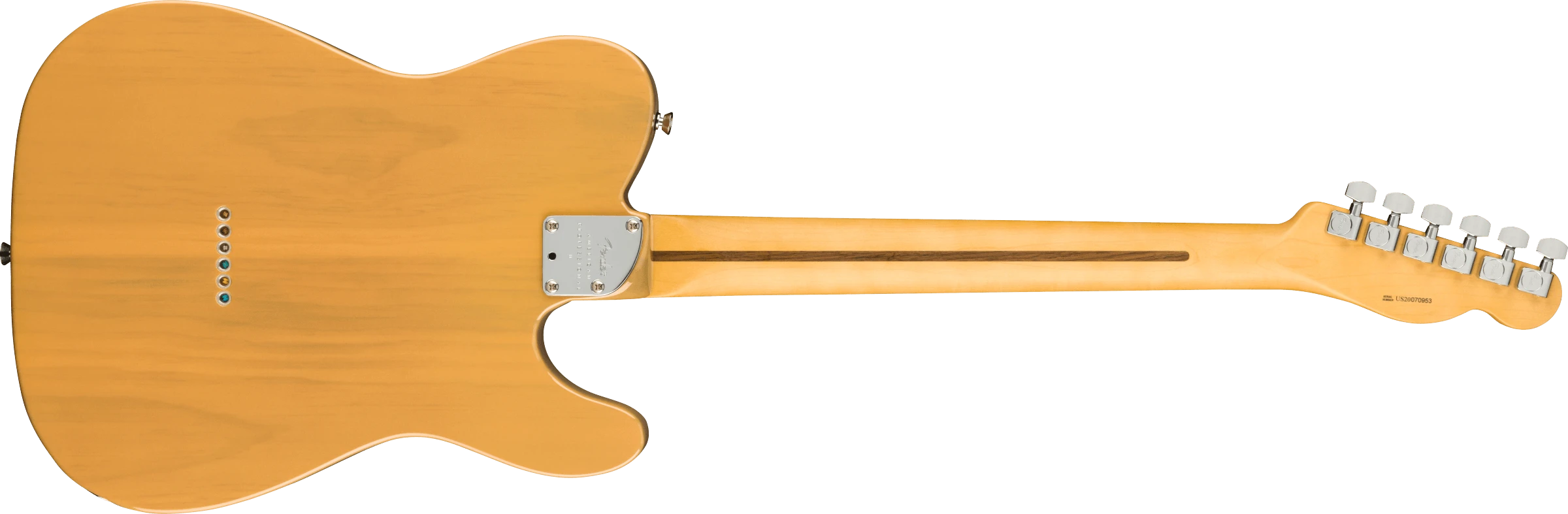Fender® American Professional II Telecaster® Left-Hand, Maple Fingerboard, Butterscotch Blonde