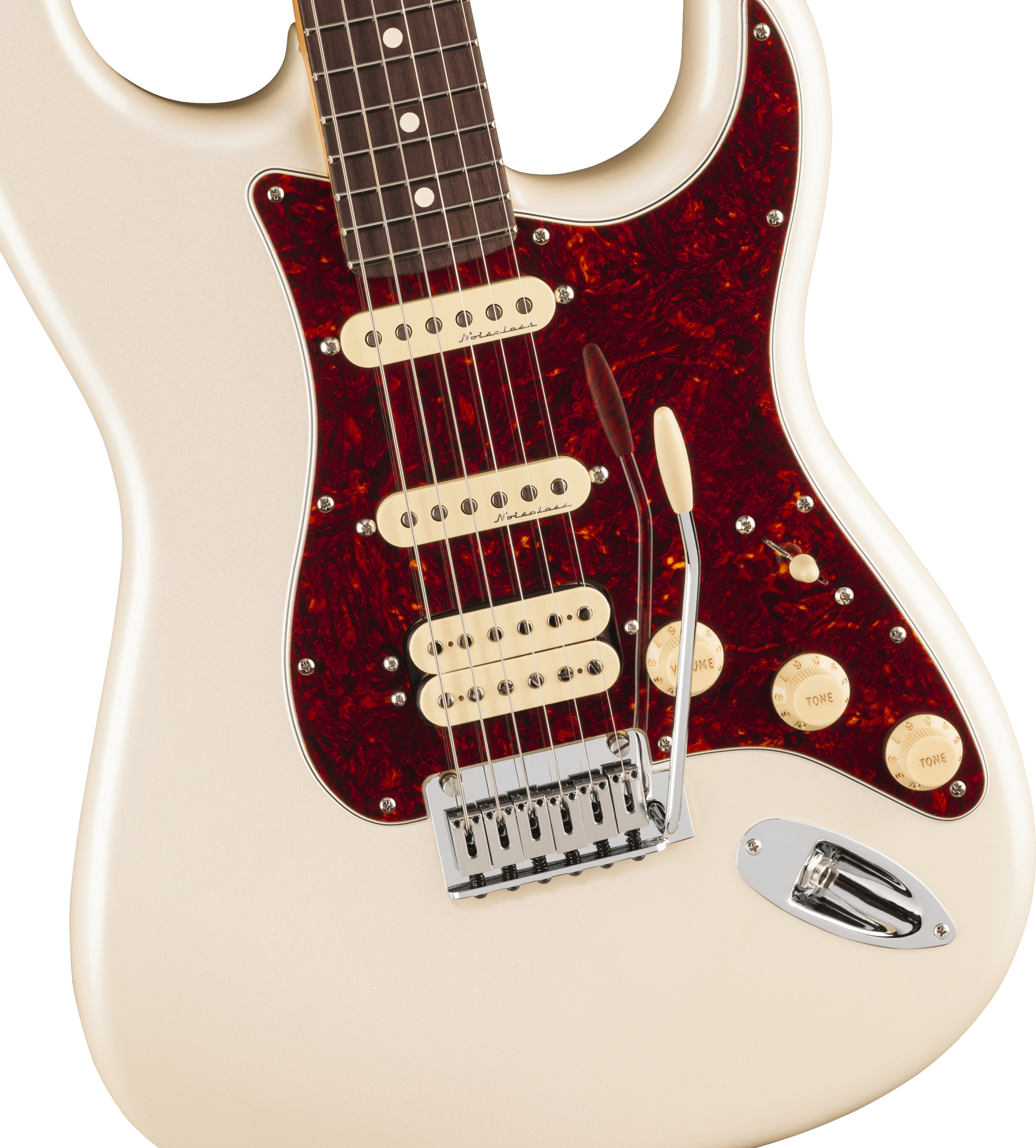 Fender® Player II Modified Stratocaster® HSS, Rosewood Fingerboard, Olympic Pearl