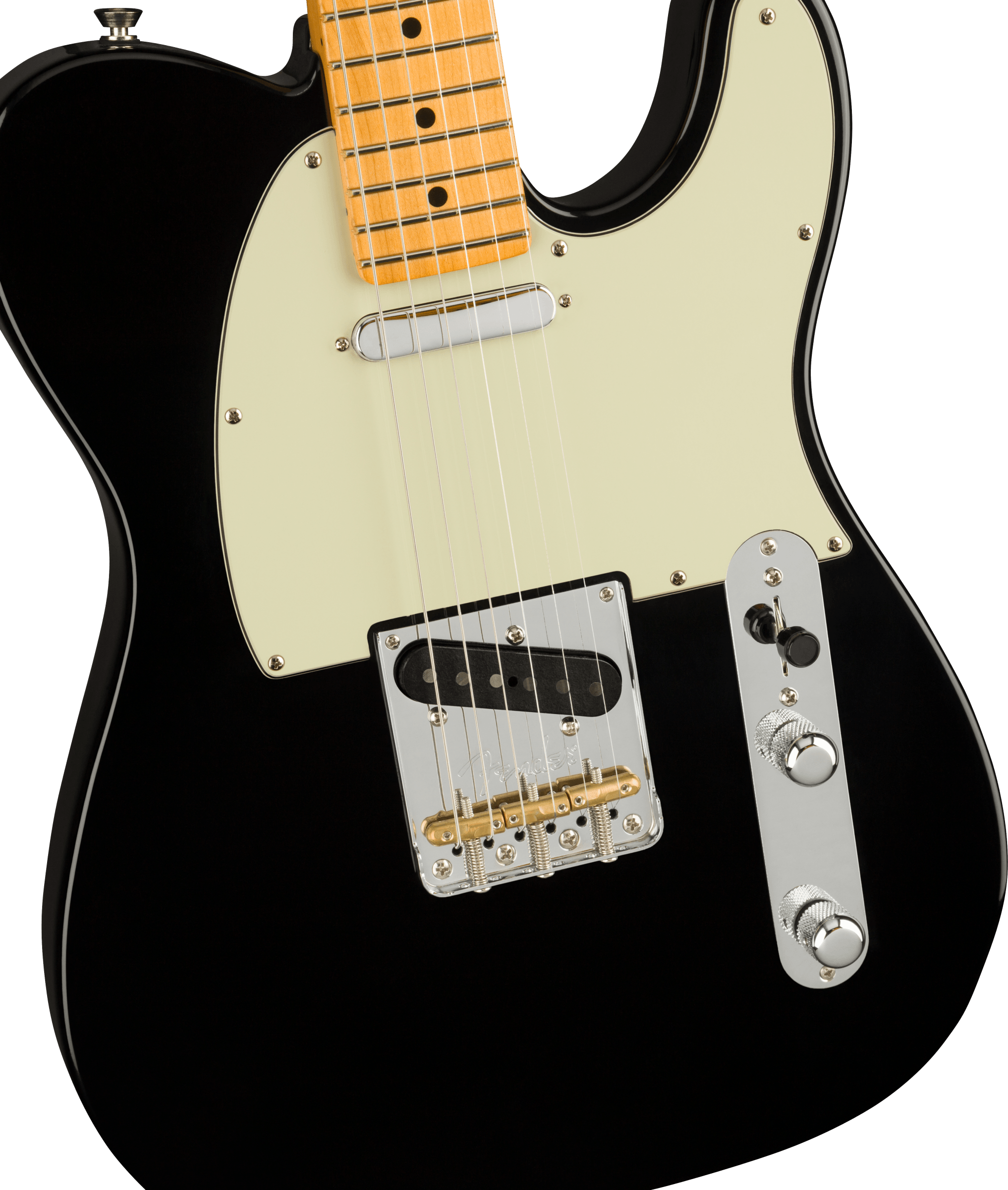Fender® American Professional II Telecaster®, Maple Fingerboard, Black