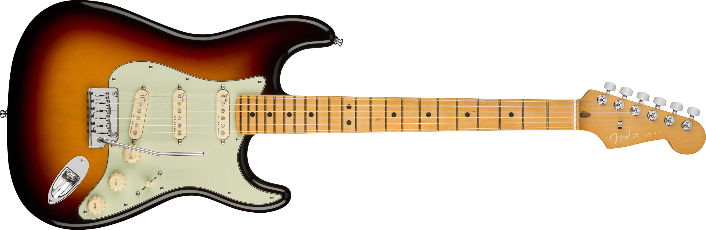Fender® American Ultra Stratocaster®, Maple Fingerboard, Ultraburst
