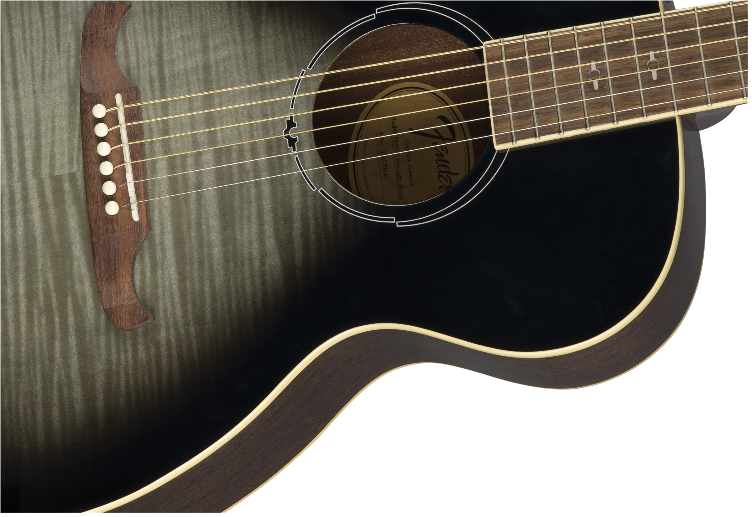 Fender® FA-235E Concert, Walnut Fingerboard, Moonlight Burst  Fender® FA-235E Concert, Walnut Fingerboard, Moonlight Burst