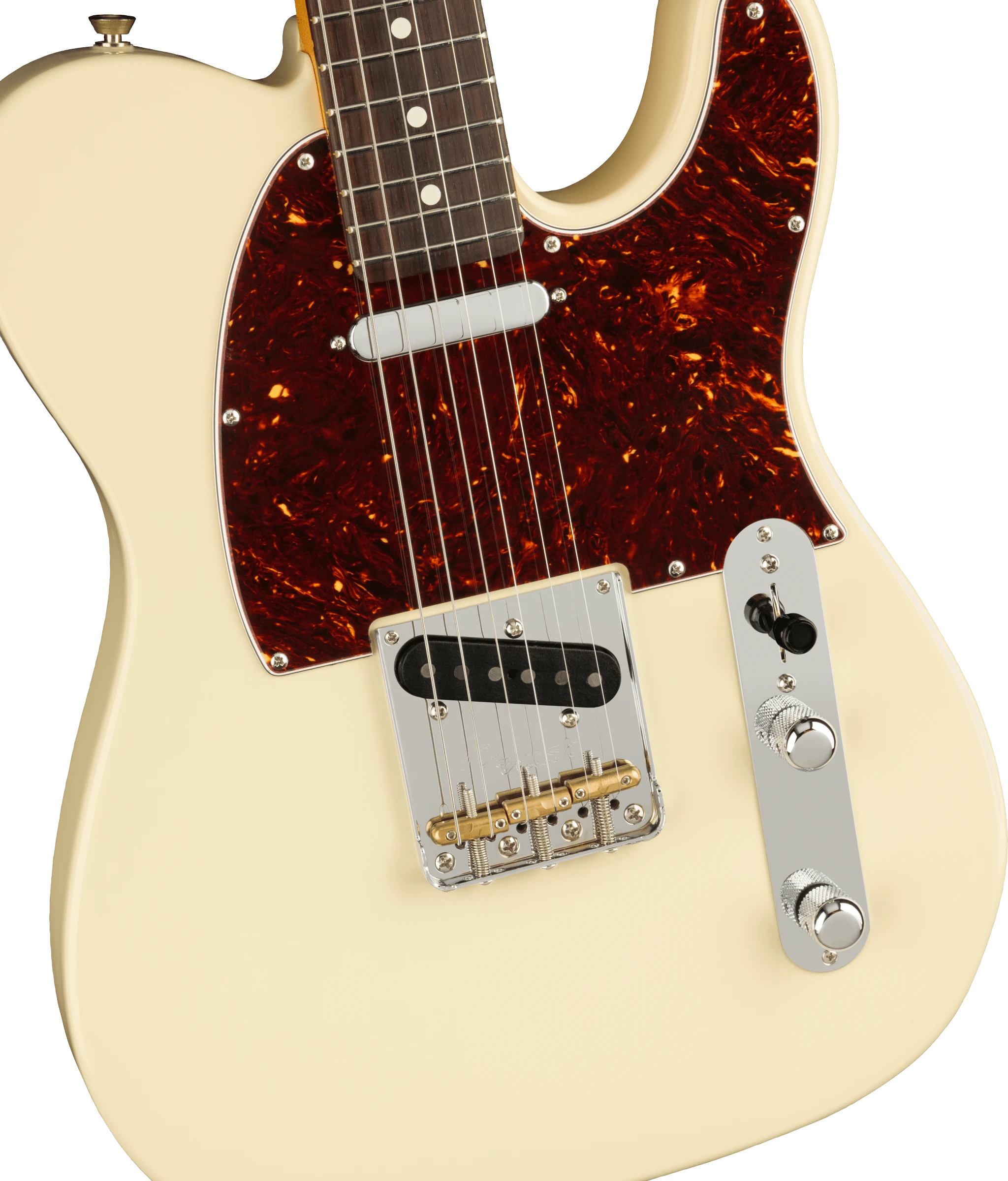 Fender® American Professional II Telecaster®, Rosewood Fingerboard, Olympic White