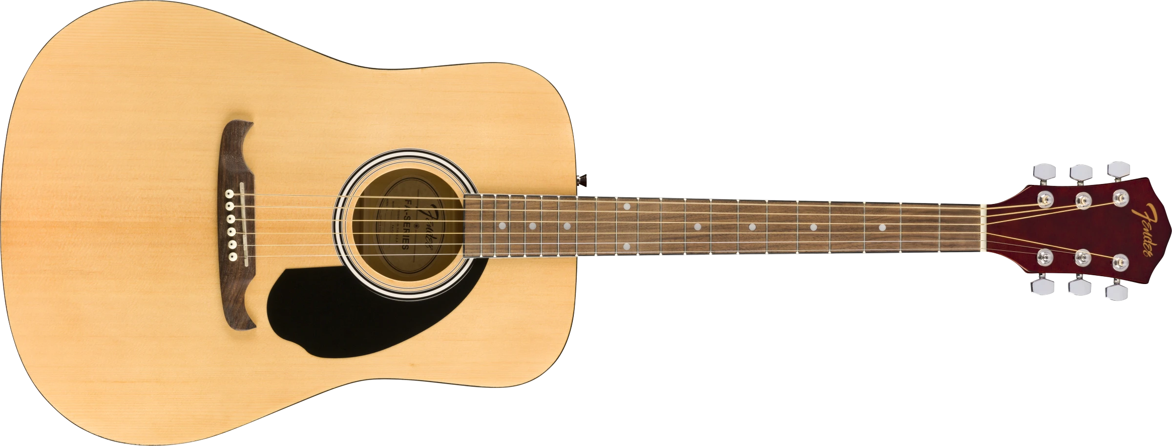 Fender® FA-125 Dreadnought w/bag, Walnut Fingerboard, Natural