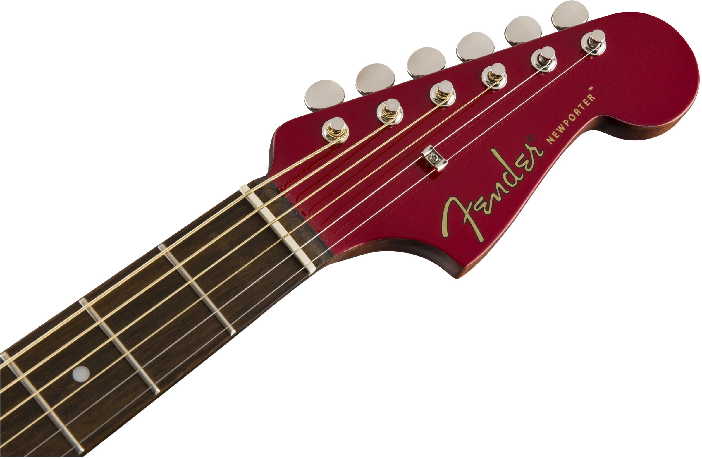 Fender® Newporter Player, Walnut Fingerboard, Candy Apple Red