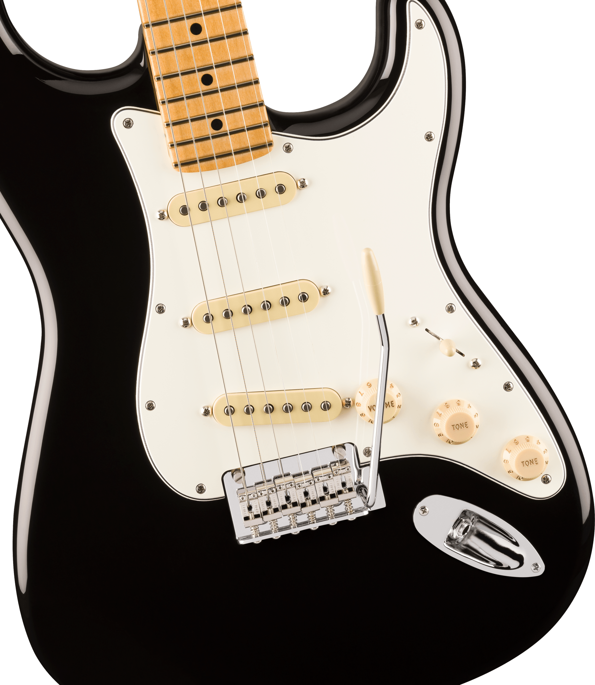 Fender® Player II Stratocaster®, Maple Fingerboard, Black
