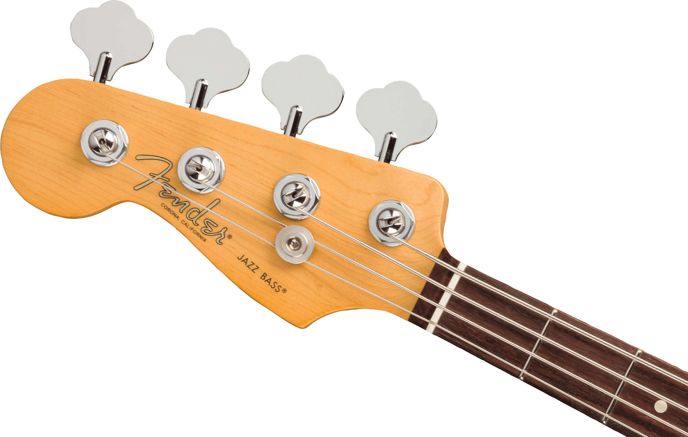 Fender® American Professional II Jazz Bass® Left-Hand, Rosewood Fingerboard, Olympic White
