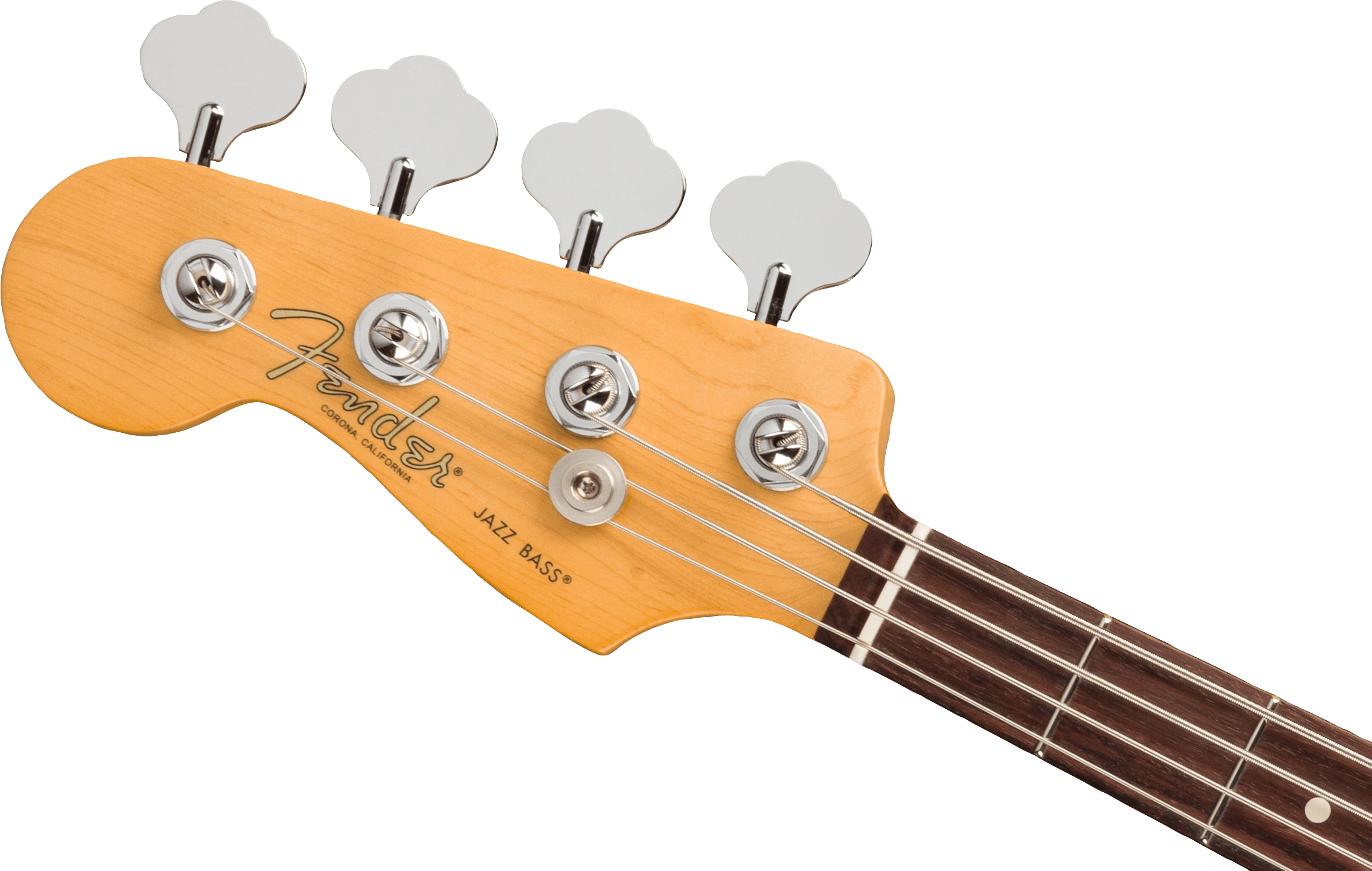 Fender® American Professional II Jazz Bass® Left-Hand, Rosewood Fingerboard, Olympic White
