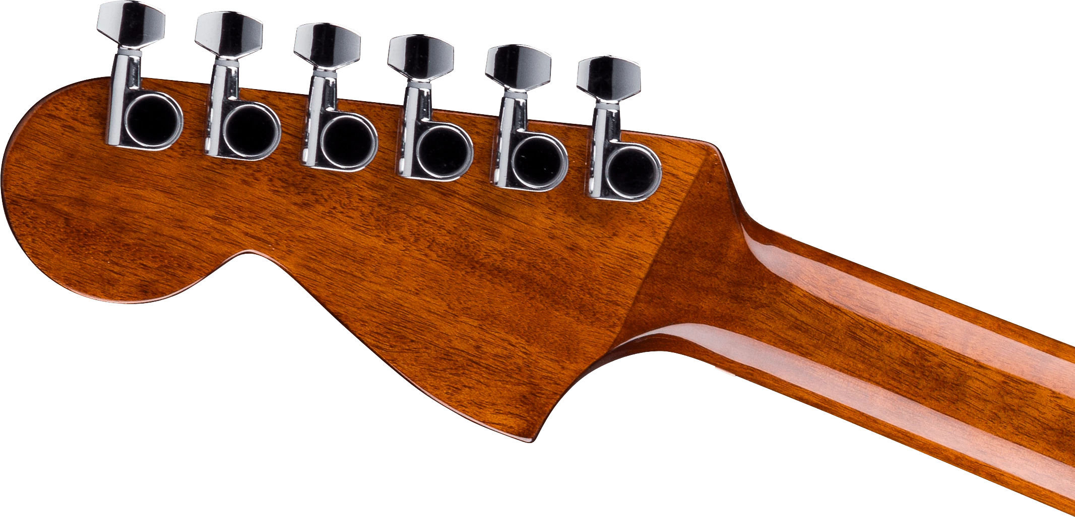 Fender® California Standard Monterey™ E, Sapele Top, Ivory Pickguard, Natural Sapele