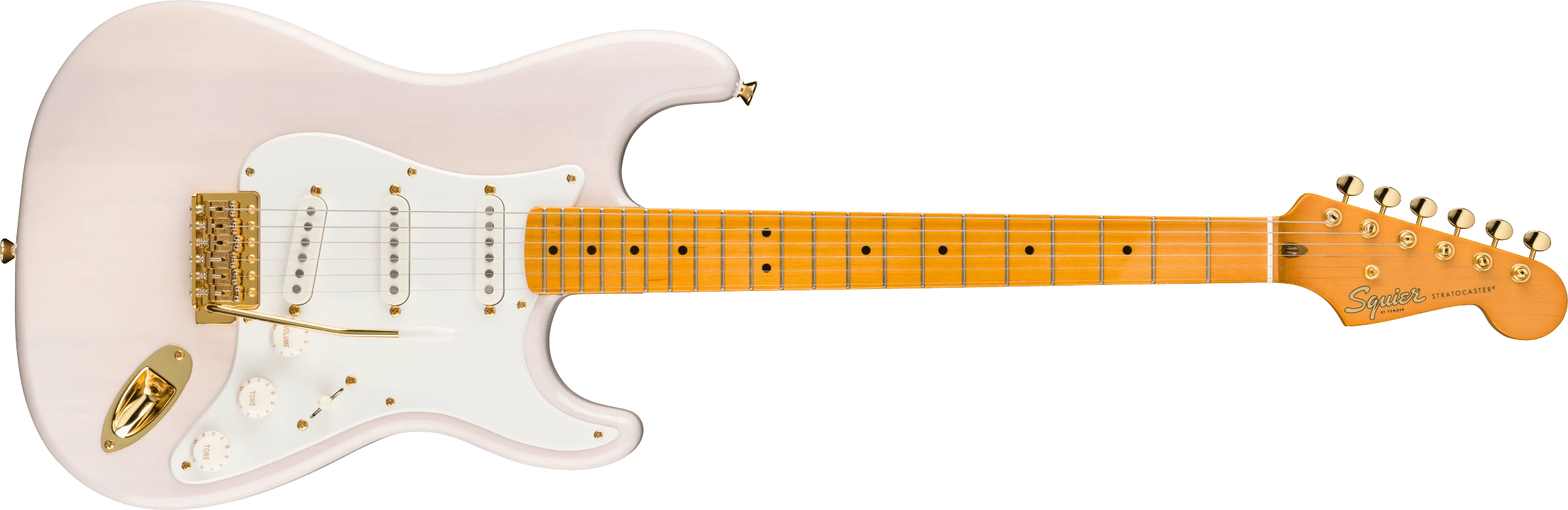 Squier® FSR Classic Vibe '50s Stratocaster®, Maple Fingerboard, White Blonde