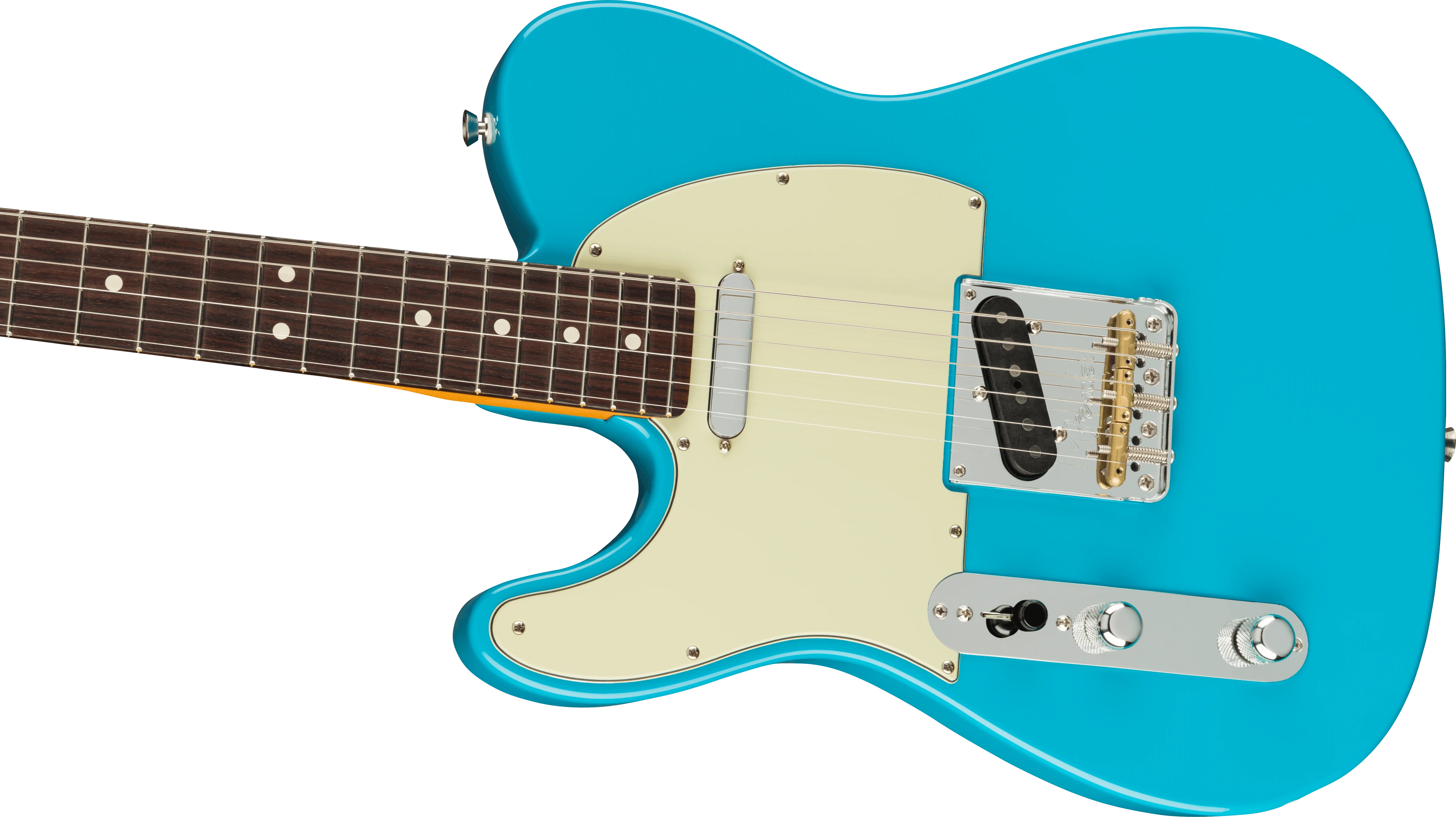 Fender® American Professional II Telecaster® Left-Hand, Rosewood Fingerboard, Miami Blue