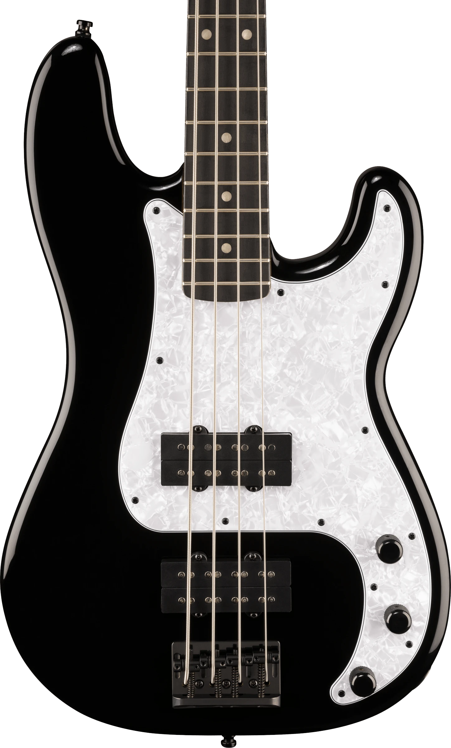 Fender® Limited Edition Player Fusion Precision Bass® HH, Ebony Fingerboard, Black