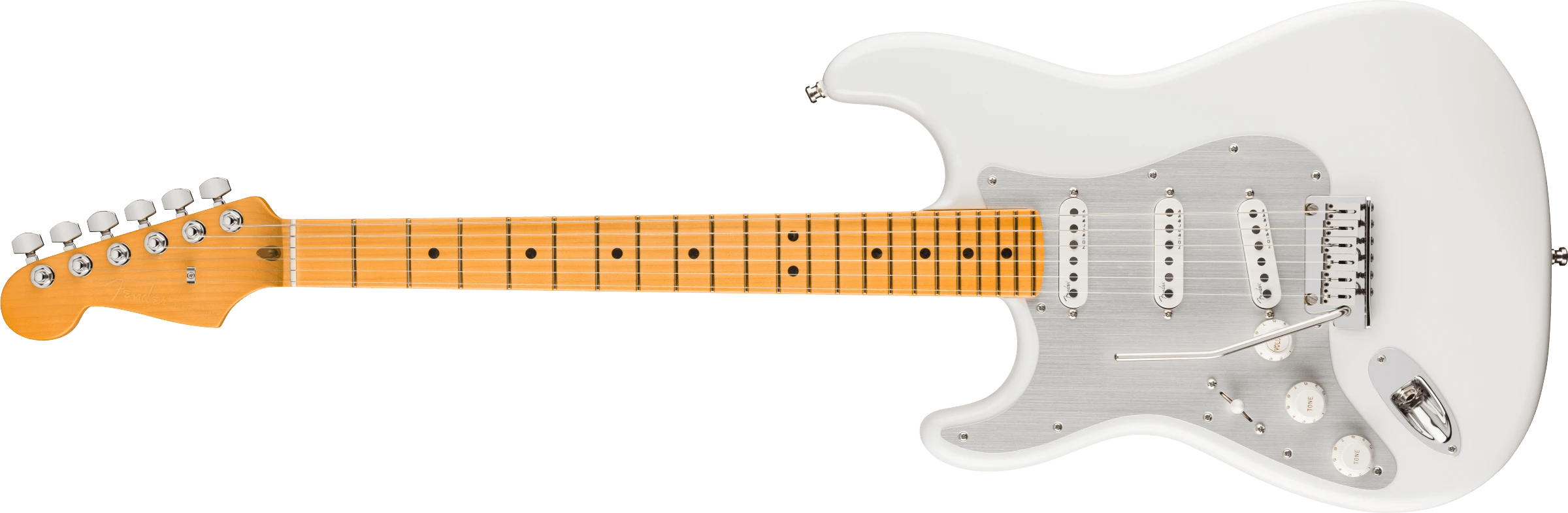 Fender® American Ultra II Stratocaster® Left-Hand, Maple Fingerboard, Avalanche