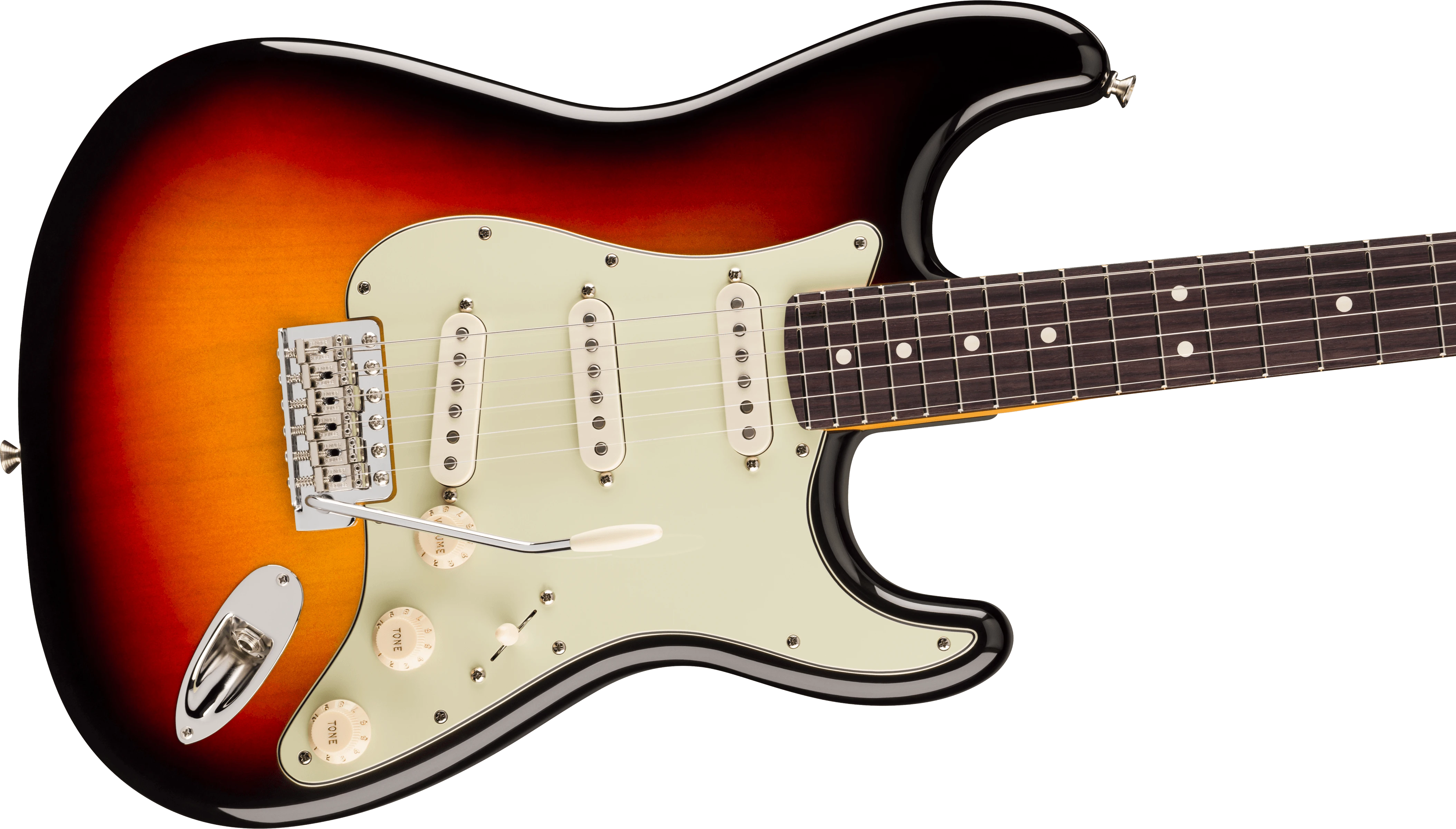 Fender® Limited Edition American Professional Classic Stratocaster® featuring the Fender® Silent System™, Rosewood Fingerboard, 3-Color Sunburst