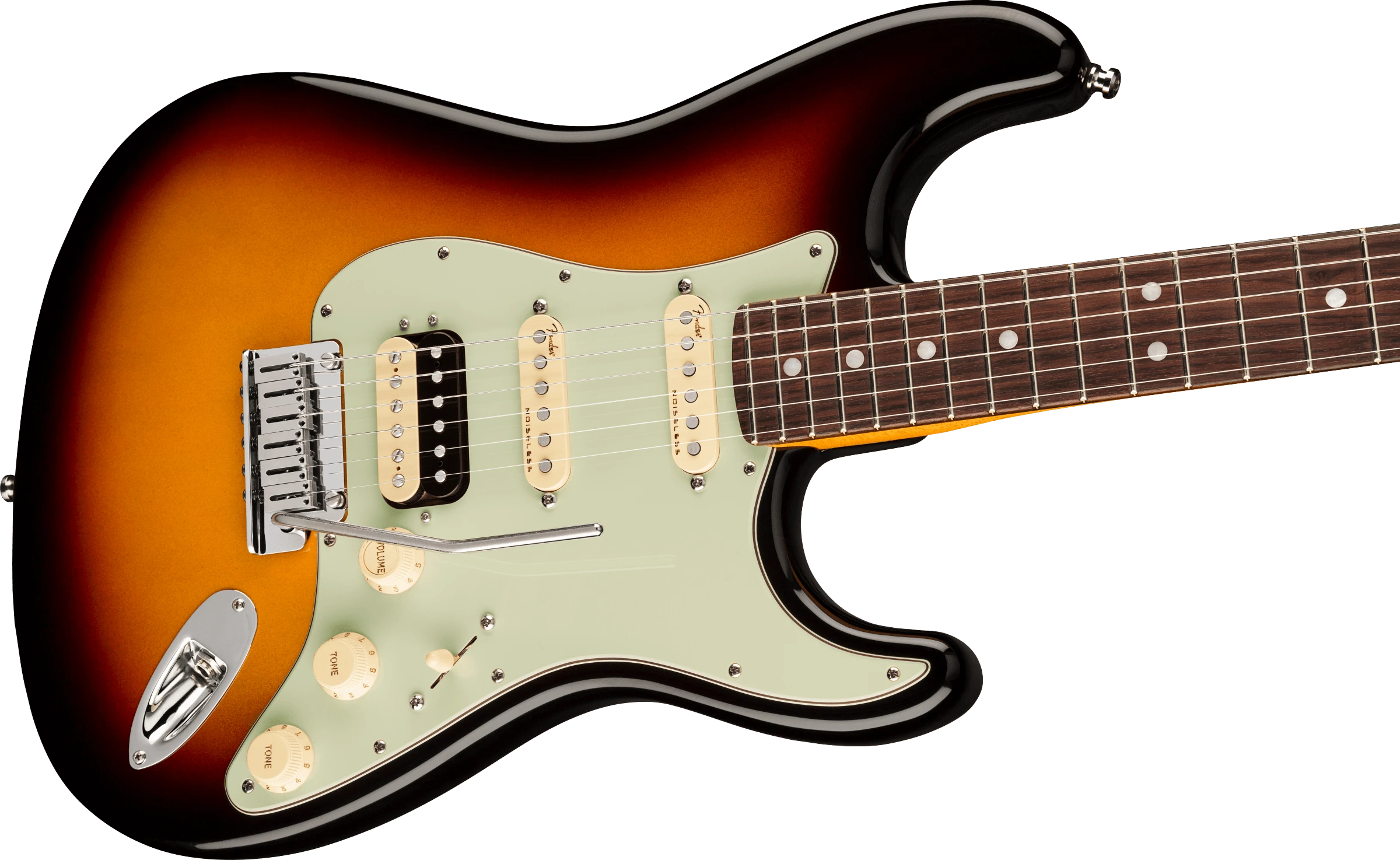 Fender® American Ultra Stratocaster® HSS, Rosewood Fingerboard, Ultraburst