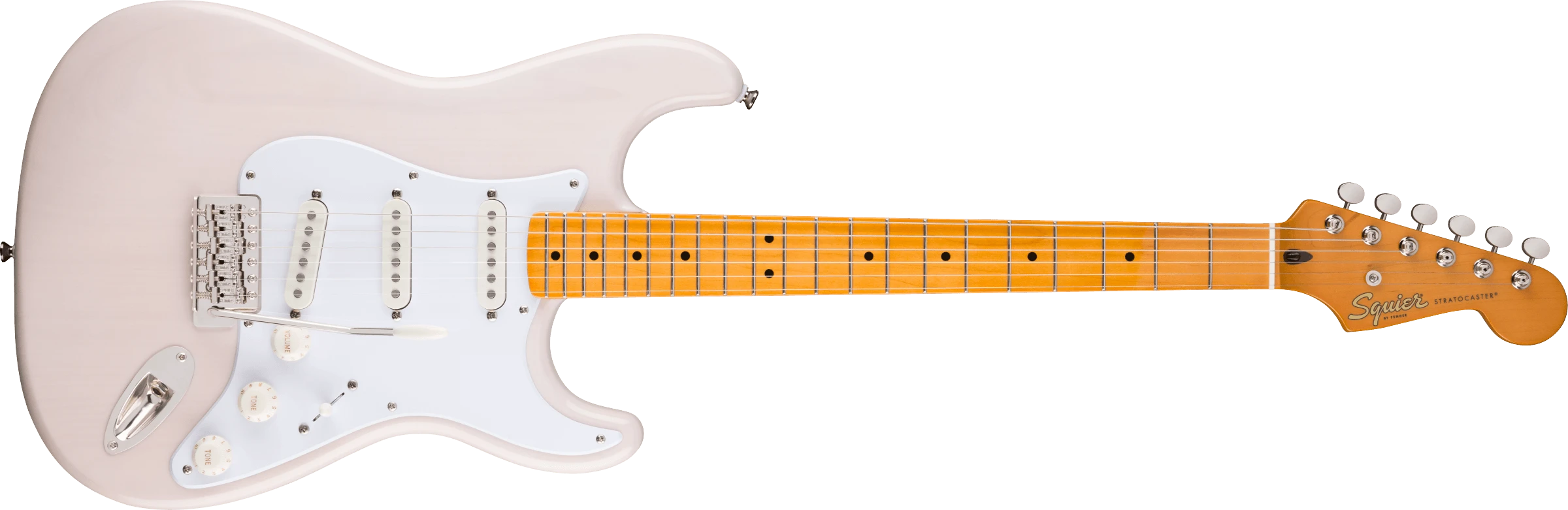 Squier® Classic Vibe '50s Stratocaster®, Maple Fingerboard, White Blonde