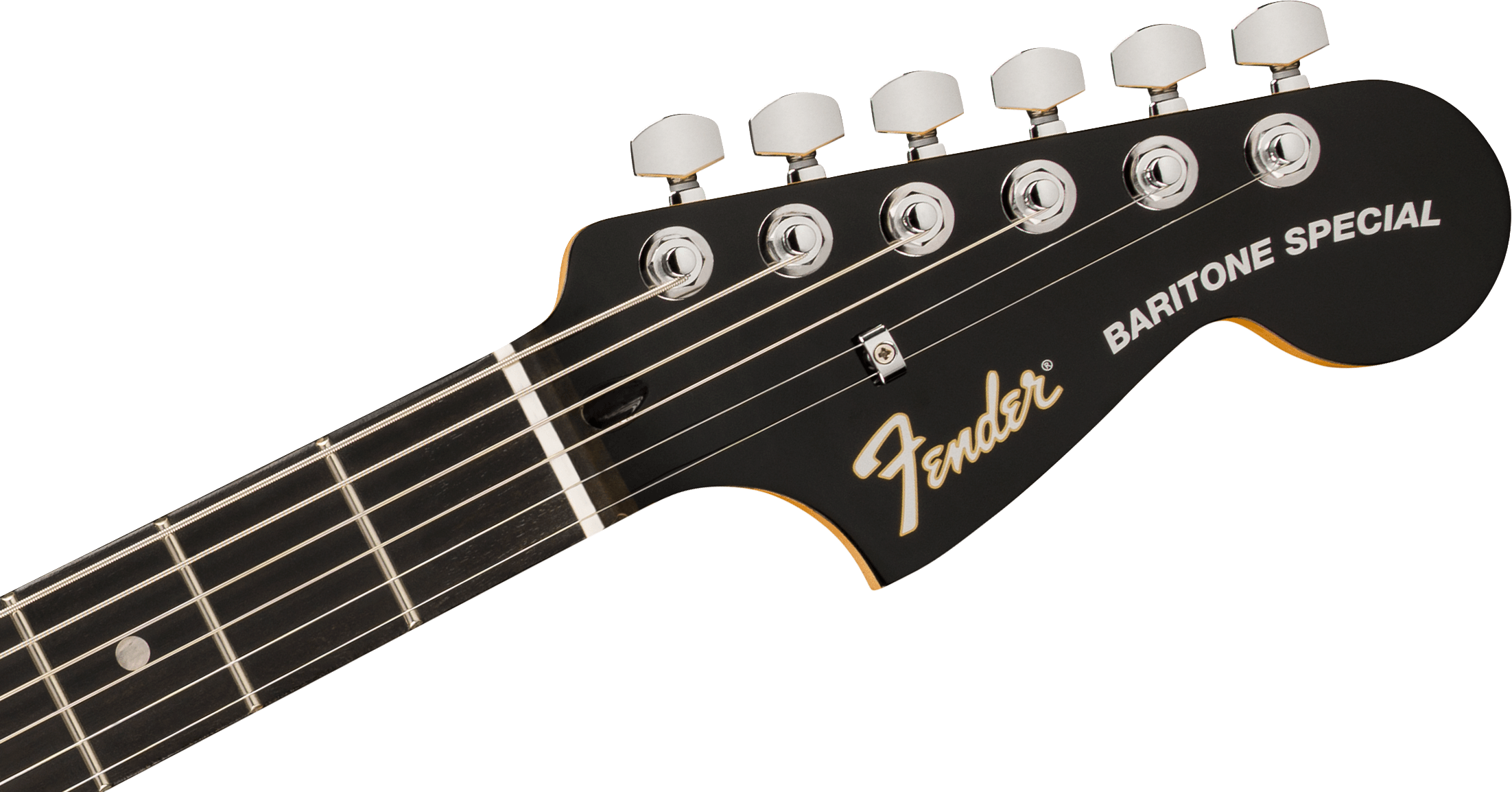 Fender® Limited Edition Player Fusion Jaguar® Baritone, Ebony Fingerboard, Silverburst