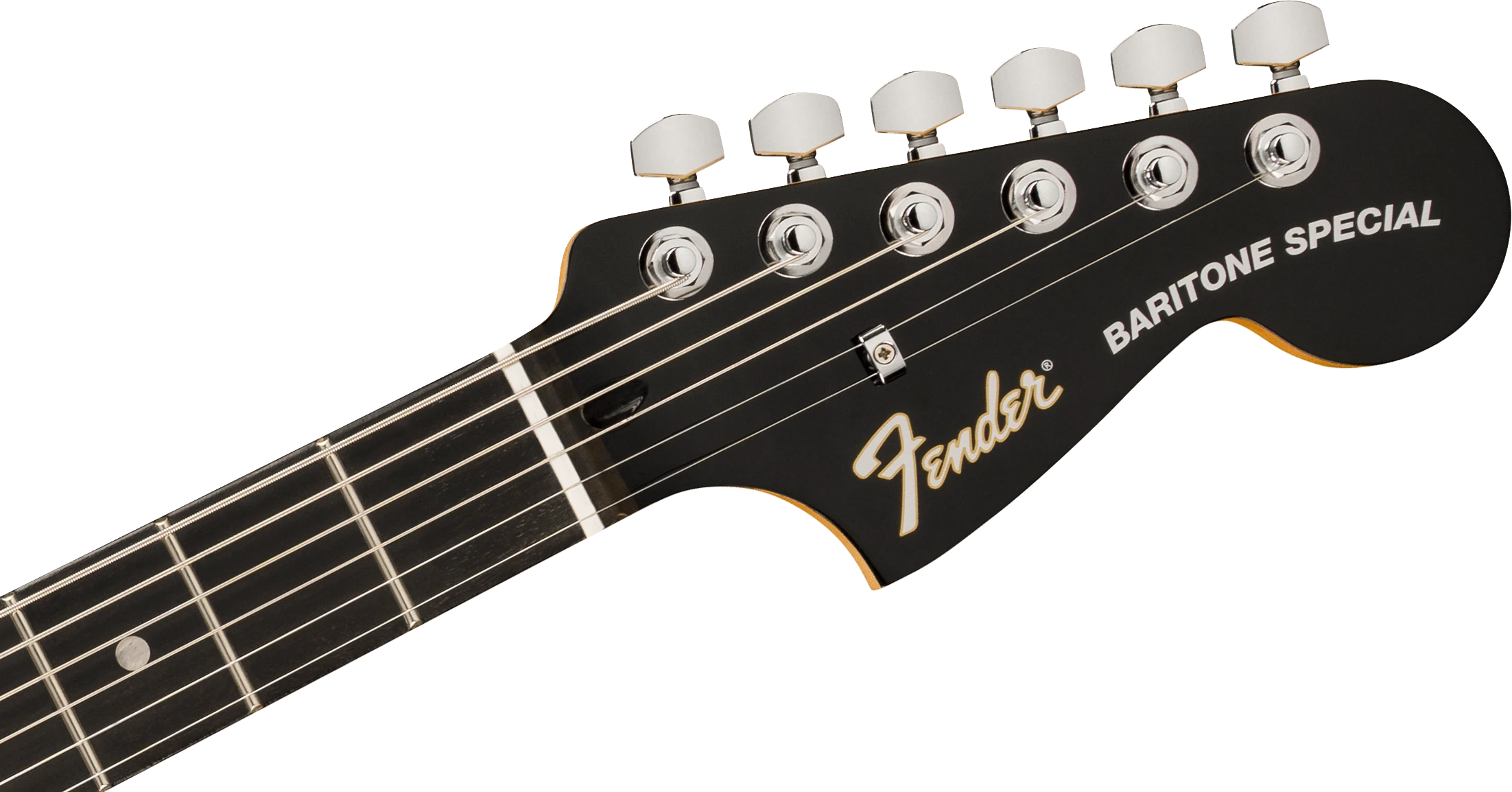Fender® Limited Edition Player Fusion Jaguar® Baritone, Ebony Fingerboard, Silverburst