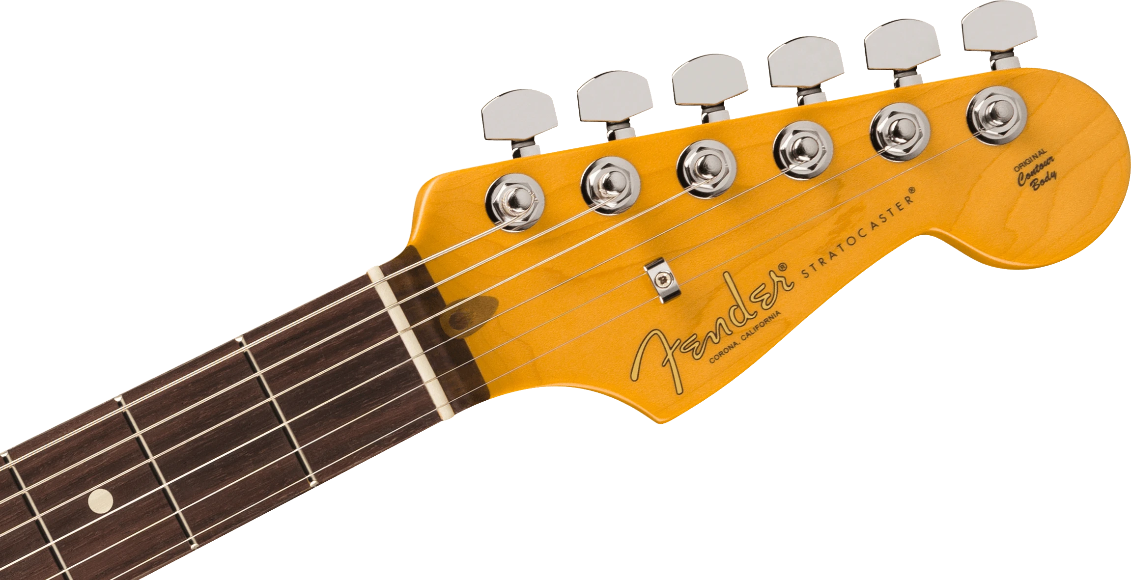 Fender® American Professional II Stratocaster® Thinline, Rosewood Fingerboard, White Blonde