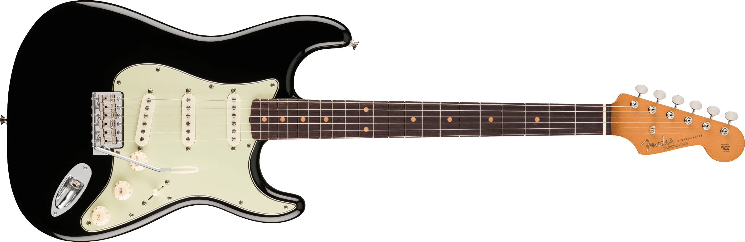 Fender® Vintera® III Early '60s Stratocaster®, Rosewood Fingerboard, Black