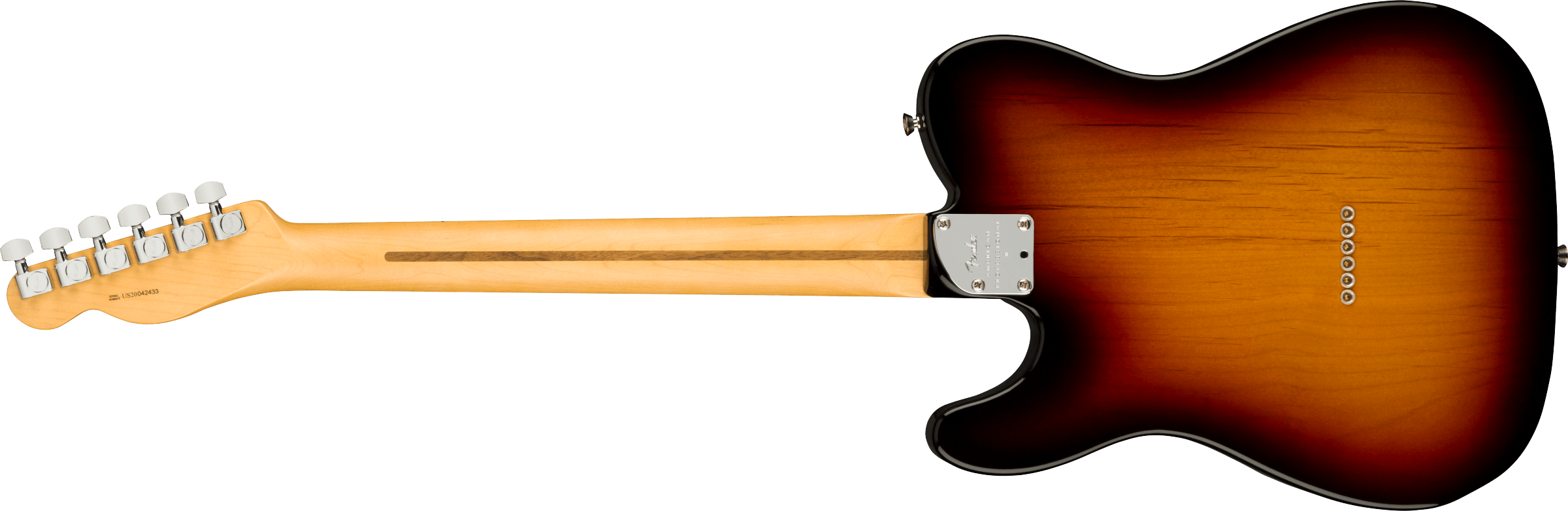 Fender® American Professional II Telecaster®, Maple Fingerboard, 3-Color Sunburst