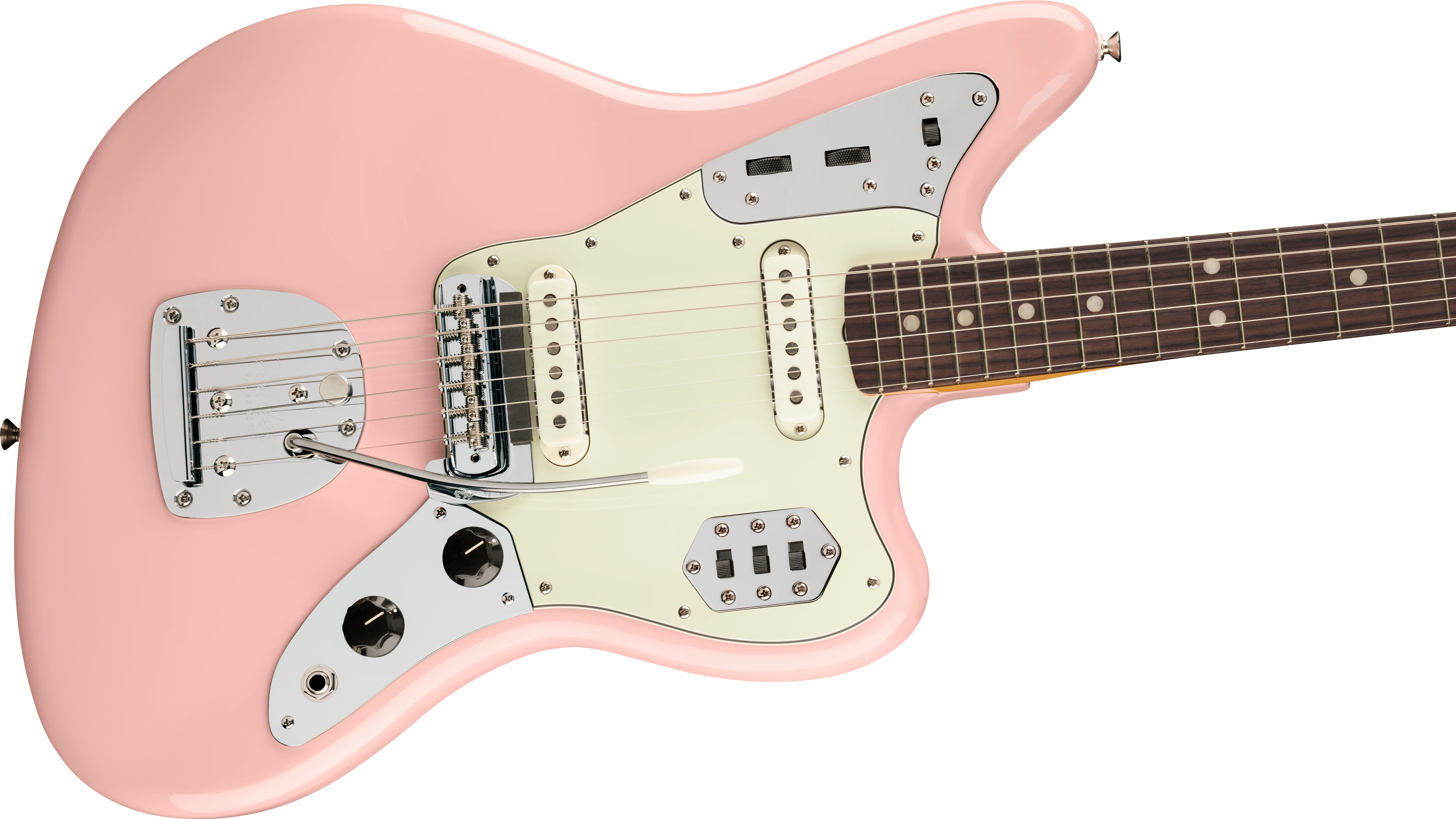 Fender® Vintera® III Mid '60s Jaguar®, Rosewood Fingerboard, Shell Pink