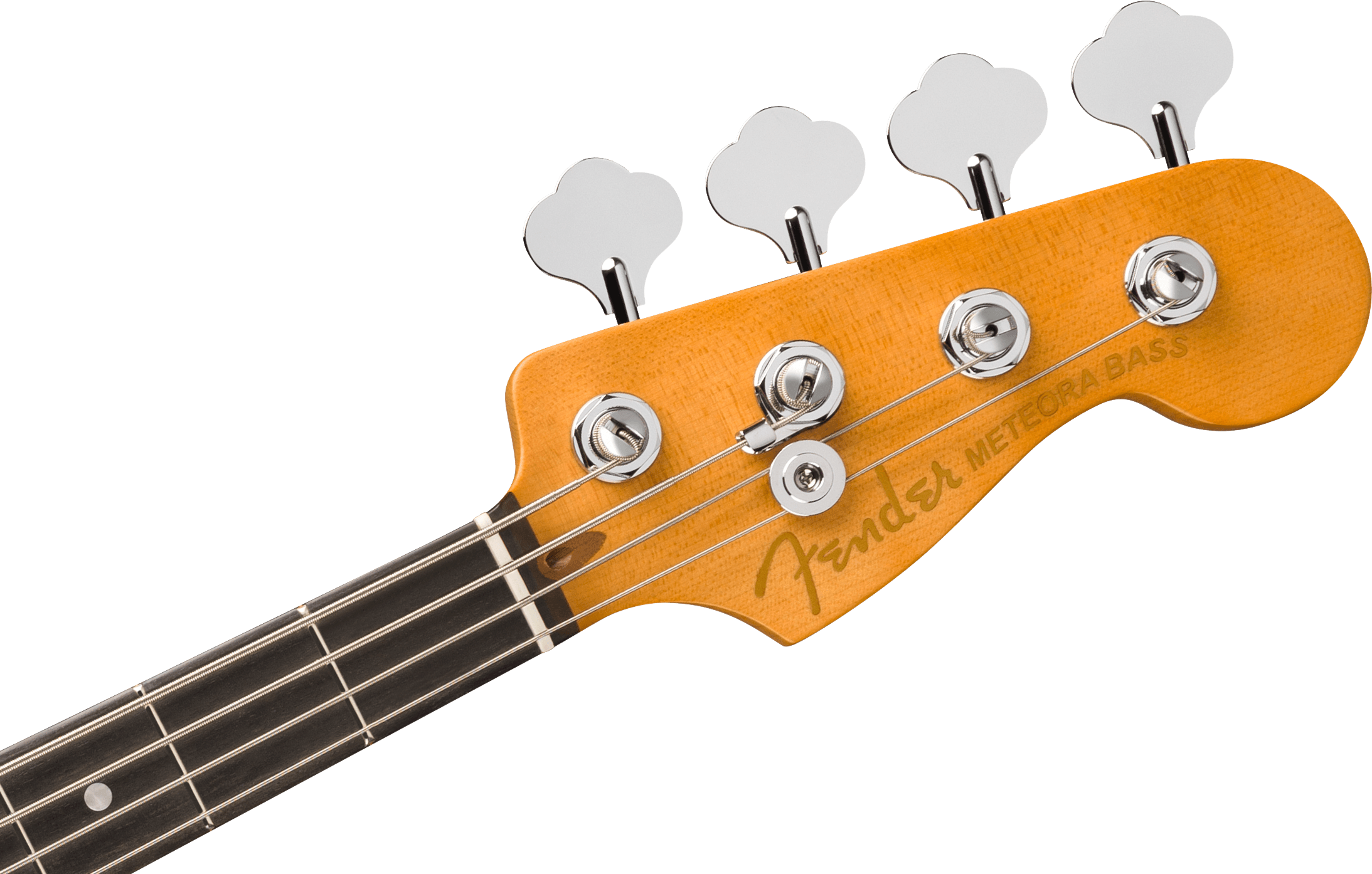 Fender® American Ultra II Meteora® Bass, Ebony Fingerboard, Texas Tea